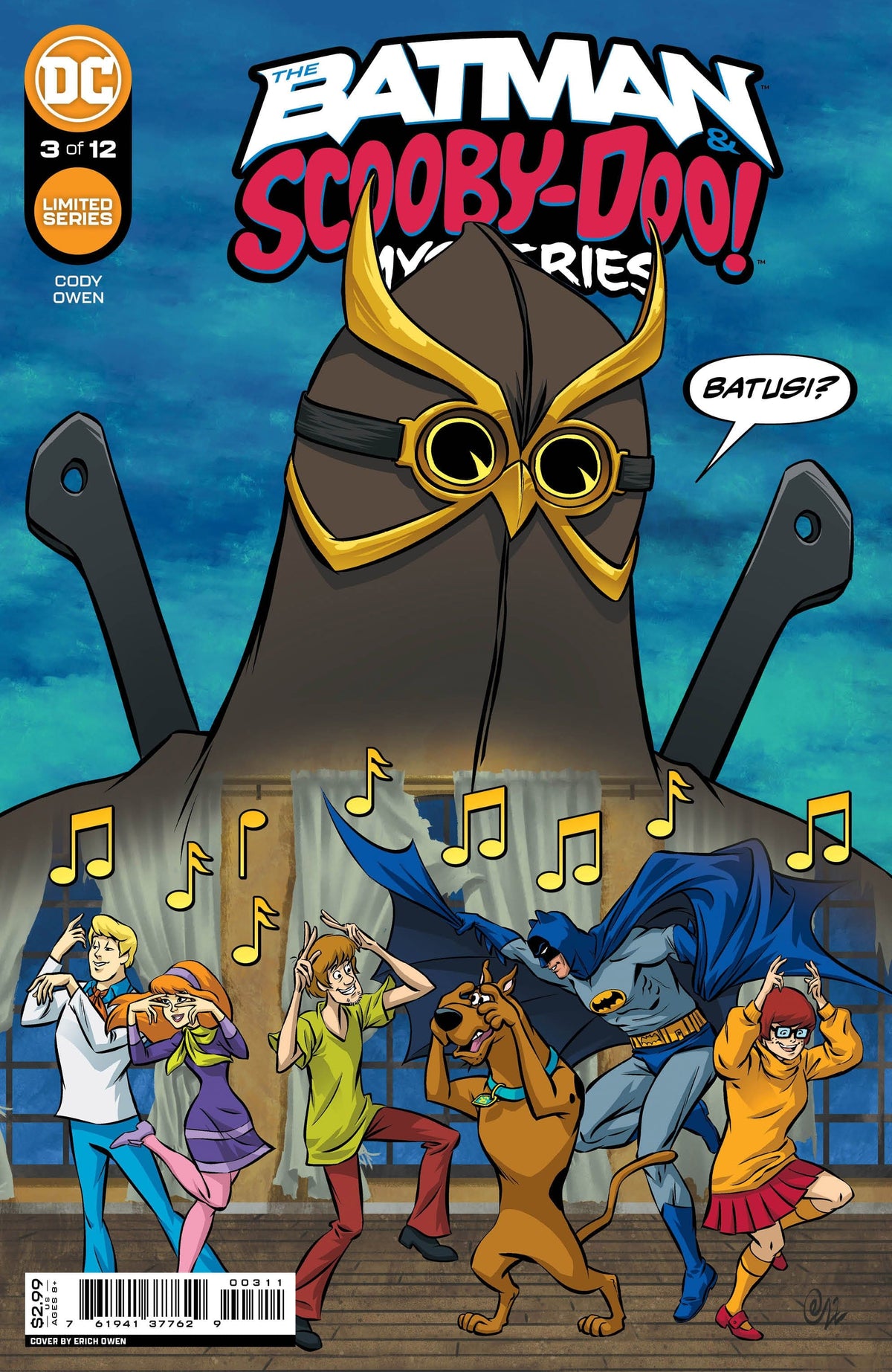 DC Comics Comic Books BATMAN & SCOOBY-DOO MYSTERIES #3 76194137762900311 1022DC239