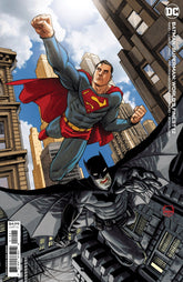 BATMAN SUPERMAN WORLDS FINEST #12 CVR B DAVE JOHNSON CARD STOCK VAR - Third Eye
