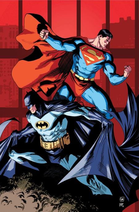 DC Comics Comic Books BATMAN SUPERMAN WORLDS FINEST #15 CVR B DANIEL SAMPERE & BRUNO REDONDO CARD STOCK VAR 76194137521201521 0323DC172