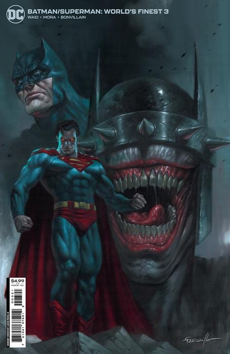 DC Comics Comic Books BATMAN SUPERMAN WORLDS FINEST #3 CVR B LUCIO PARRILLO CARD STOCK VAR 76194137521200321 0322DC110