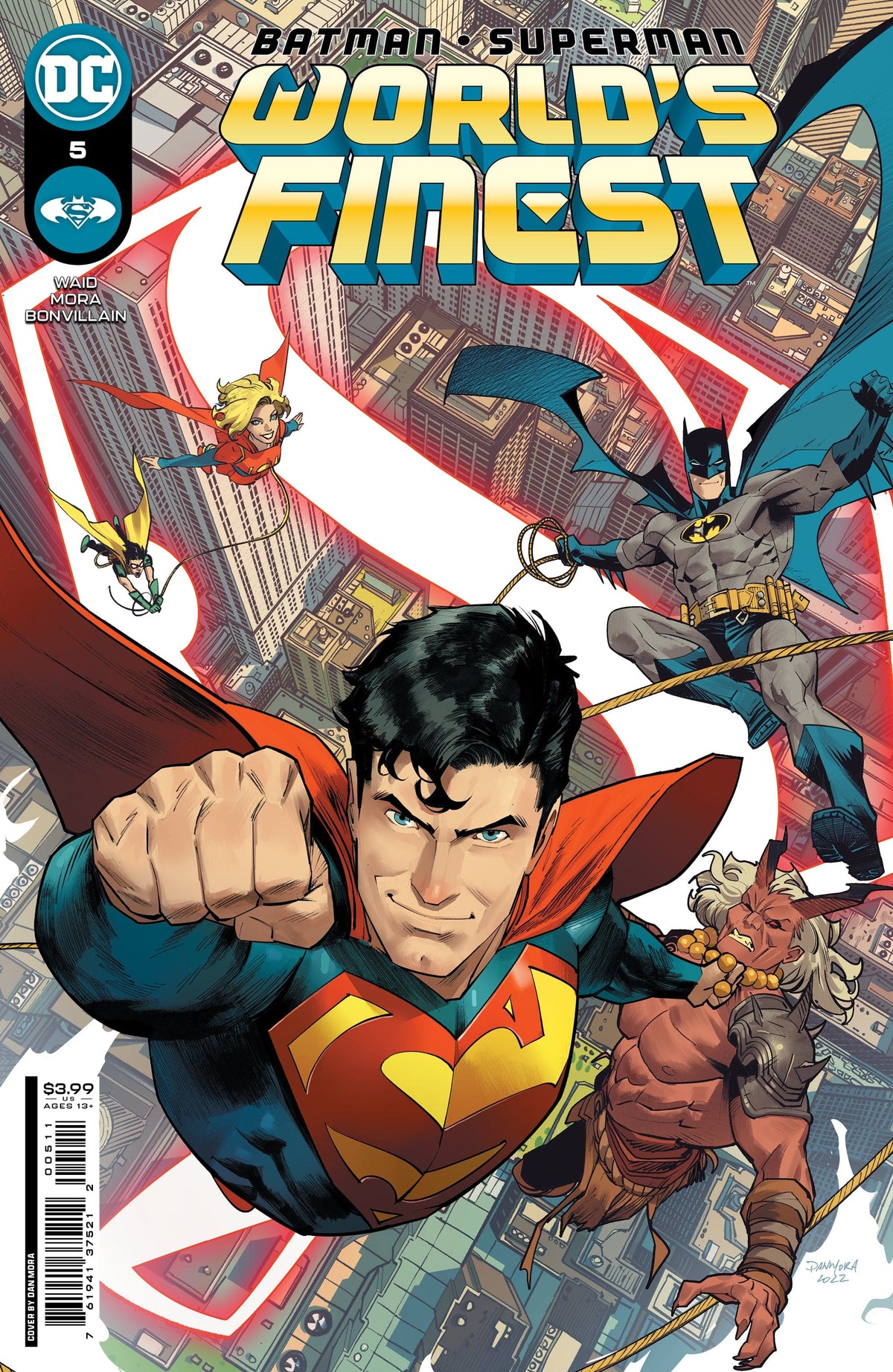 BATMAN SUPERMAN WORLDS FINEST #5 CVR A DAN MORA - Third Eye