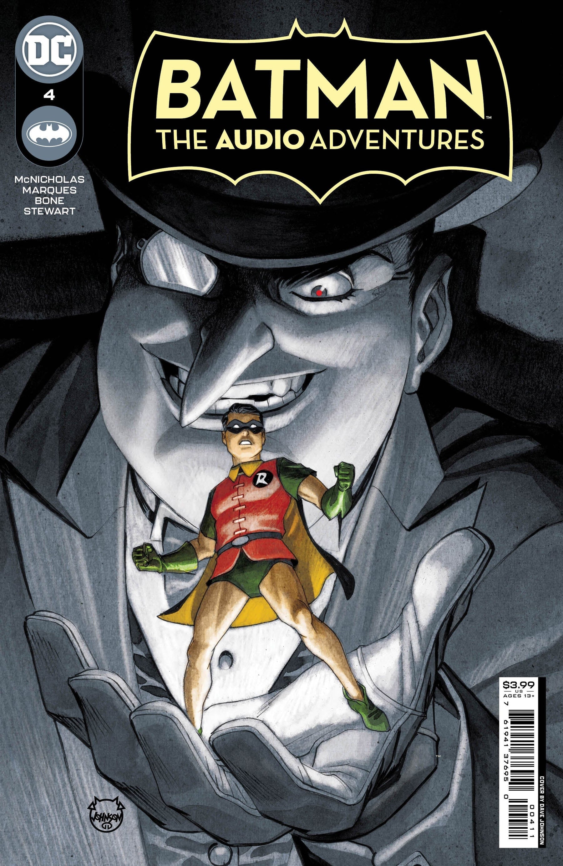 BATMAN THE AUDIO ADVENTURES #4 (OF 7) CVR A DAVE JOHNSON