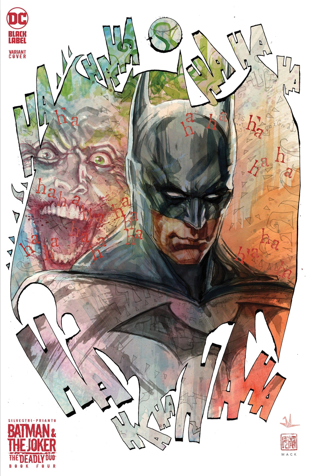 DC Comics Comic Books BATMAN & THE JOKER THE DEADLY DUO #4 (OF 7) CVR B DAVID MACK BATMAN VAR (MR) 76194132561300421 1222DC062