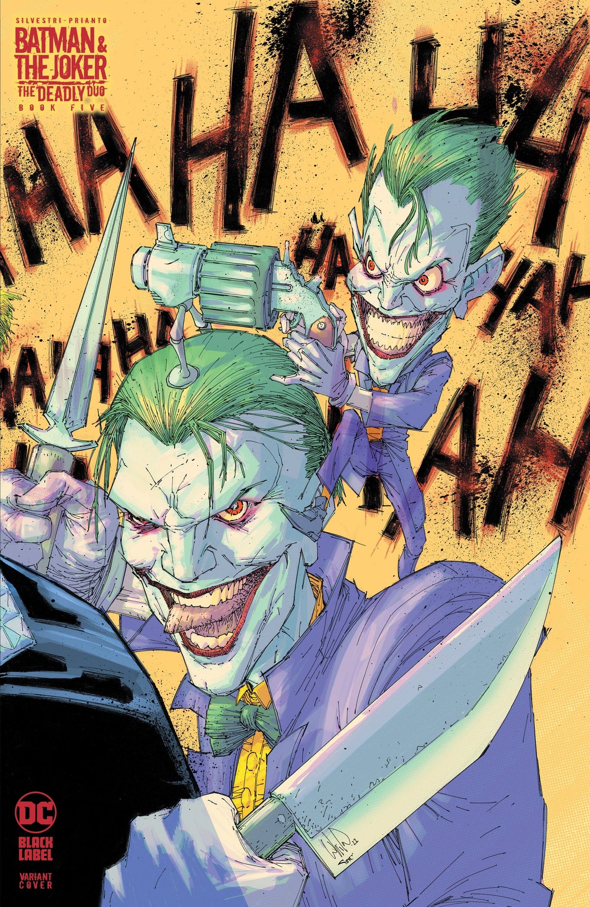 DC Comics Comic Books BATMAN & THE JOKER THE DEADLY DUO #5 (OF 7) CVR C WHILCE PORTACIO JOKER VAR (MR) 76194132561300531 0123DC064