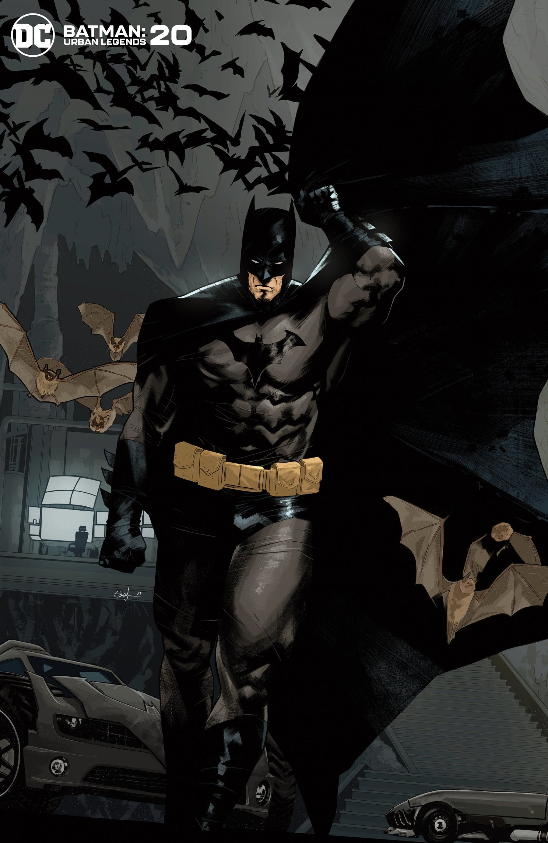 Edwin Batman BATMAN URBAN LEGENDS #20 CVR C EDWIN GALMON VAR