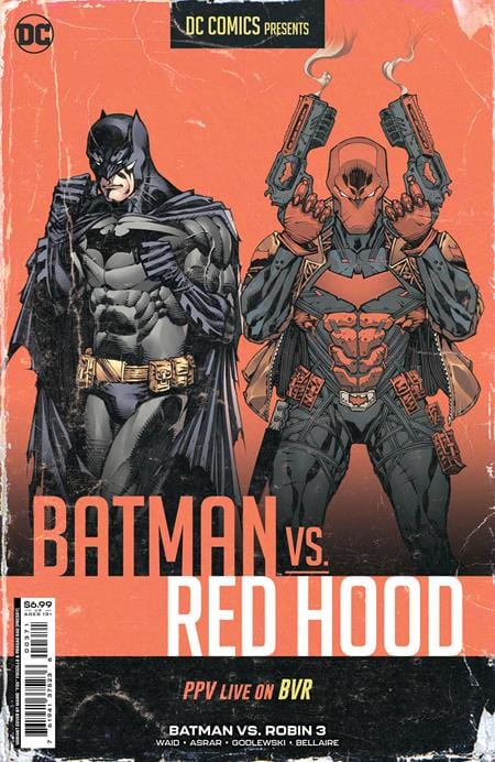 DC Comics Comic Books BATMAN VS ROBIN #3 (OF 5) CVR G MARIO FOX FOCCILLO FIGHT POSTER BATMAN VS RED HOOD CARD STOCK VAR 76194137523600371 0922DC844