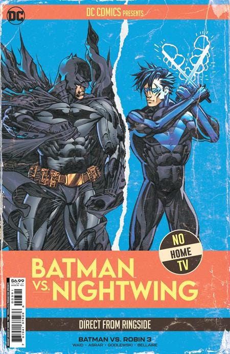 DC Comics Comic Books BATMAN VS ROBIN #3 (OF 5) CVR I MARIO FOX FOCCILLO FIGHT POSTER BATMAN VS NIGHTWING CARD STOCK VAR 76194137523600391 0922DC846