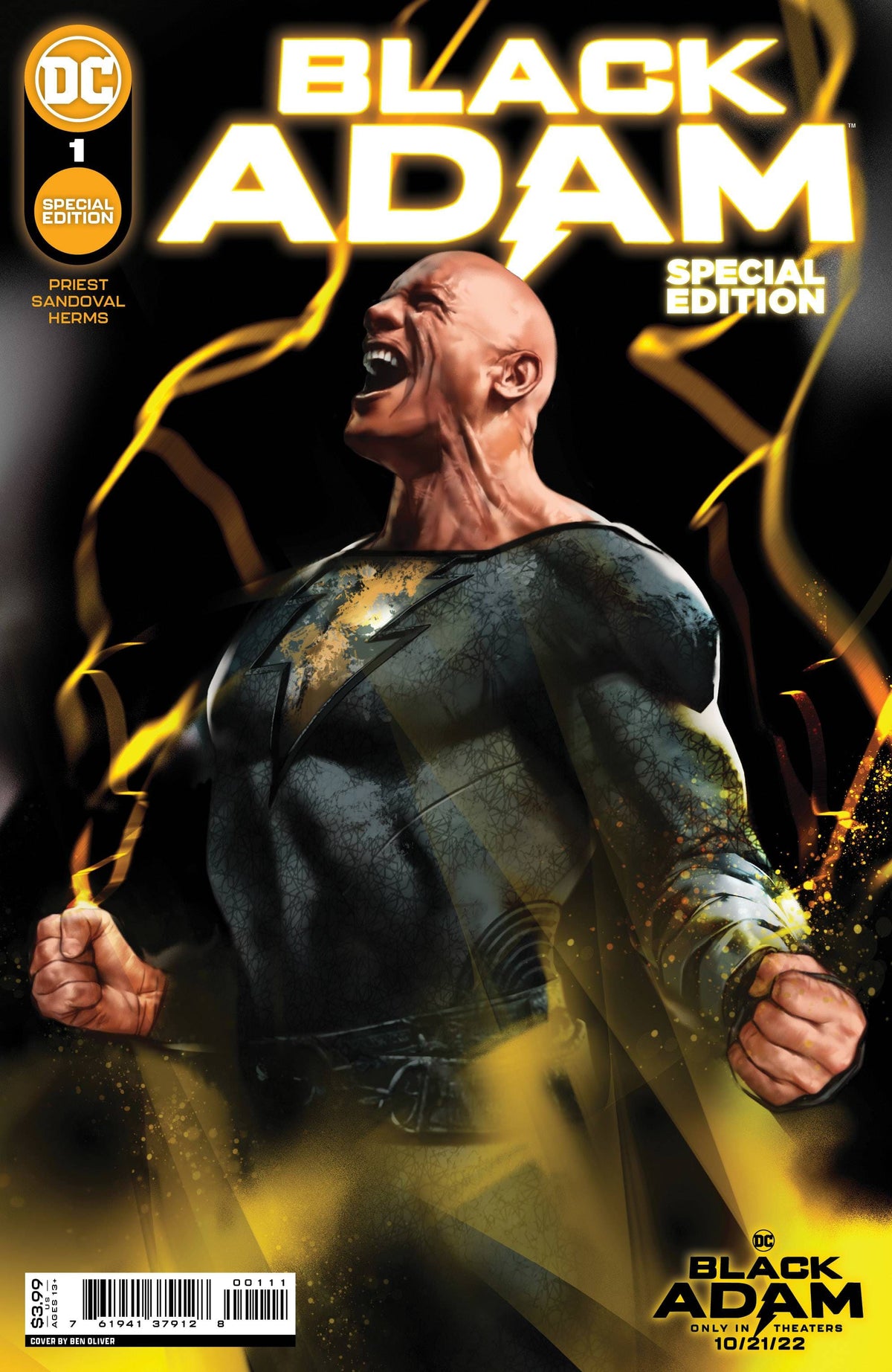 DC Comics Comic Books BLACK ADAM #1 SPECIAL EDITION 76194137912800111 0722DC872