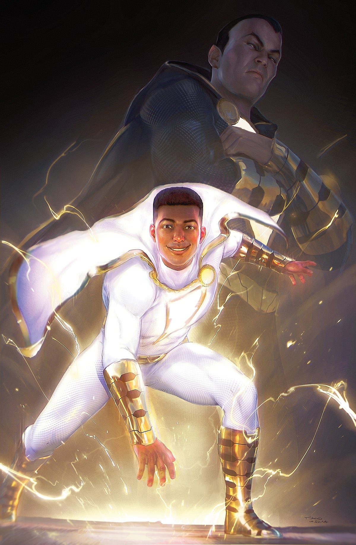 DC Comics Comic Books BLACK ADAM #9 (OF 12) CVR B TIAGO DA SILVA CARD STOCK VAR 76194137568700921 0123DC144