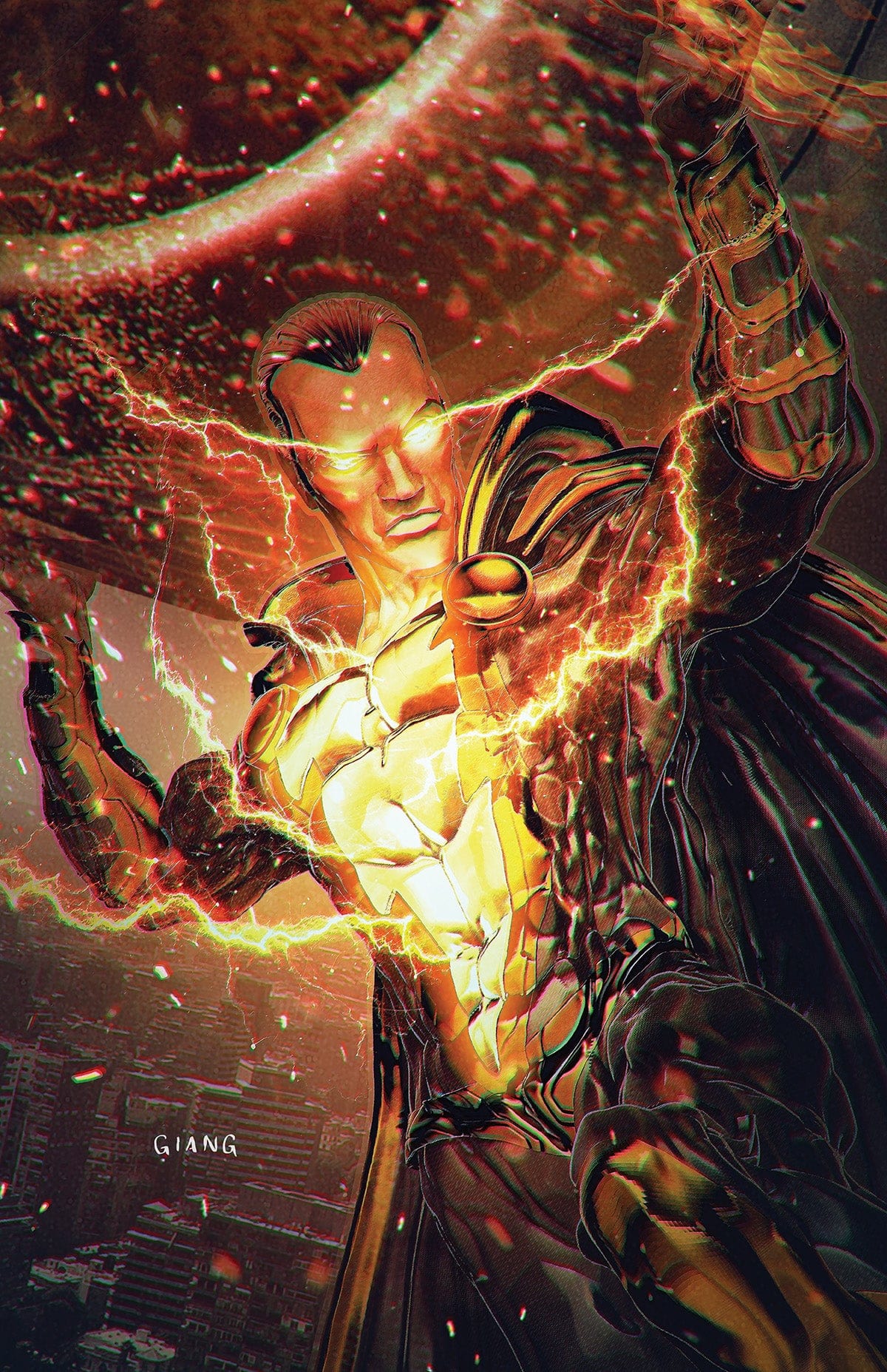 DC Comics Comic Books BLACK ADAM #9 (OF 12) CVR C JOHN GIANG CARD STOCK VAR 76194137568700941 0123DC145