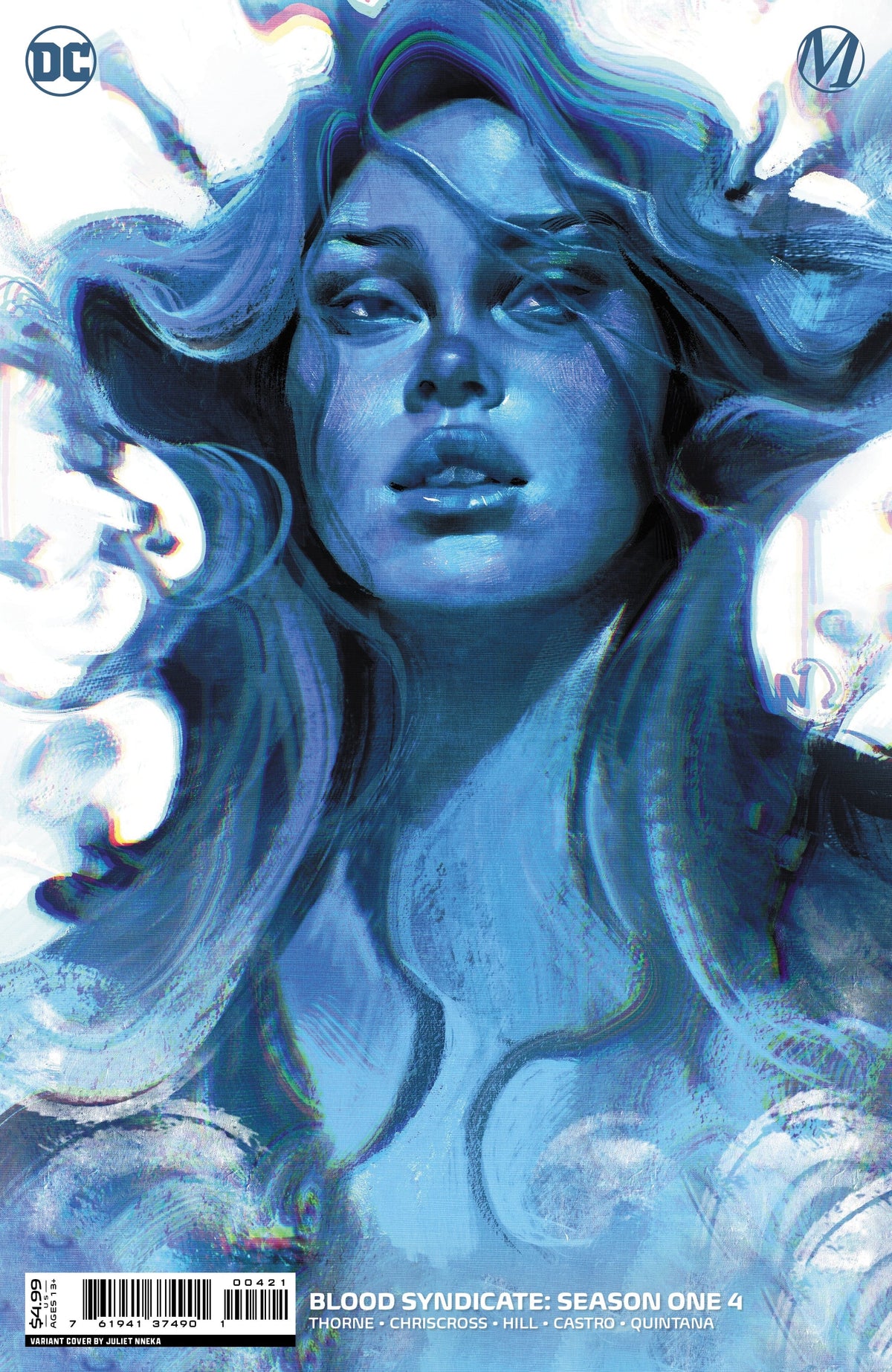 DC Comics Comic Books BLOOD SYNDICATE SEASON ONE #4 (OF 6) CVR B JULIET NNEKA CARD STOCK VAR 76194137490100421 0622DC134