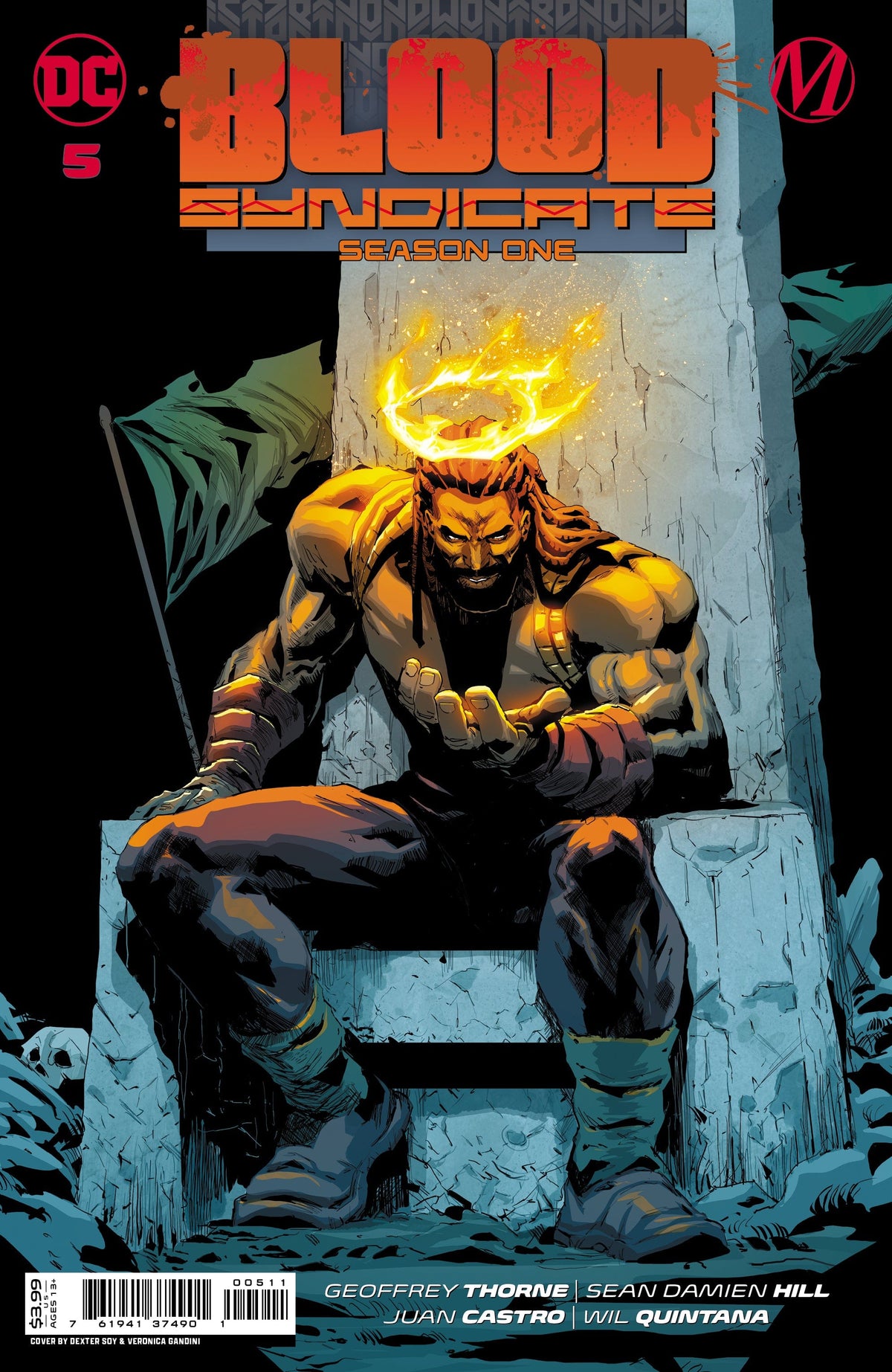 DC Comics Comic Books BLOOD SYNDICATE SEASON ONE #5 (OF 6) CVR A DEXTER SOY 76194137490100511 0722DC142