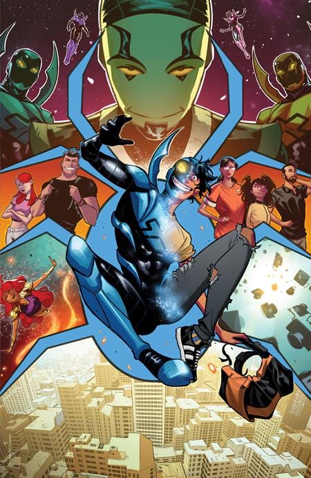 DC Comics Comic Books BLUE BEETLE GRADUATION DAY #1 (OF 6) CVR F ADRIAN GUTIERREZ FOIL CARD STOCK VAR POLYBAG WITH PAPEL PICADO 76194137767400161 0922DC843