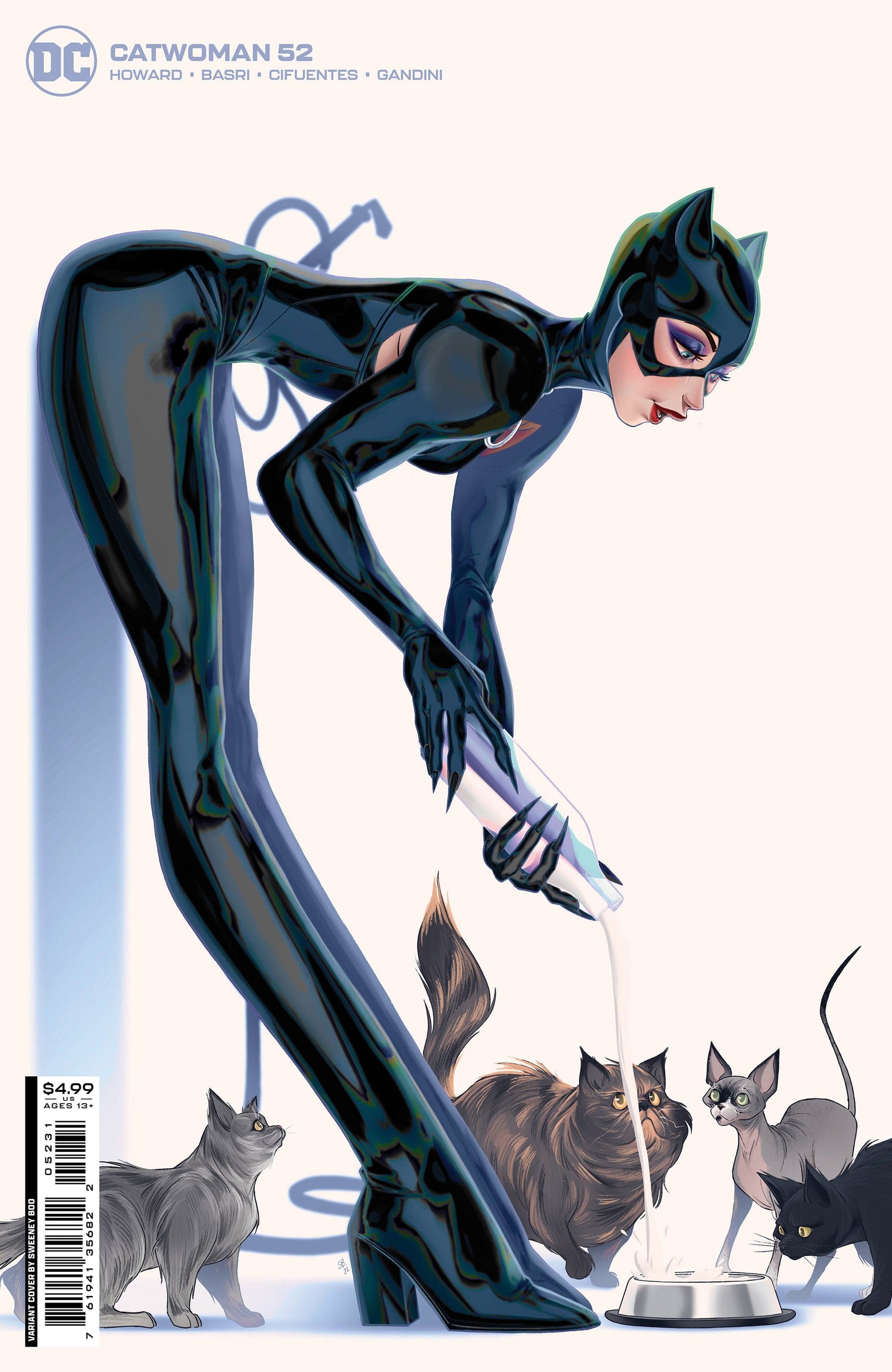 CATWOMAN #52 CVR C SWEENEY BOO CARD STOCK VAR