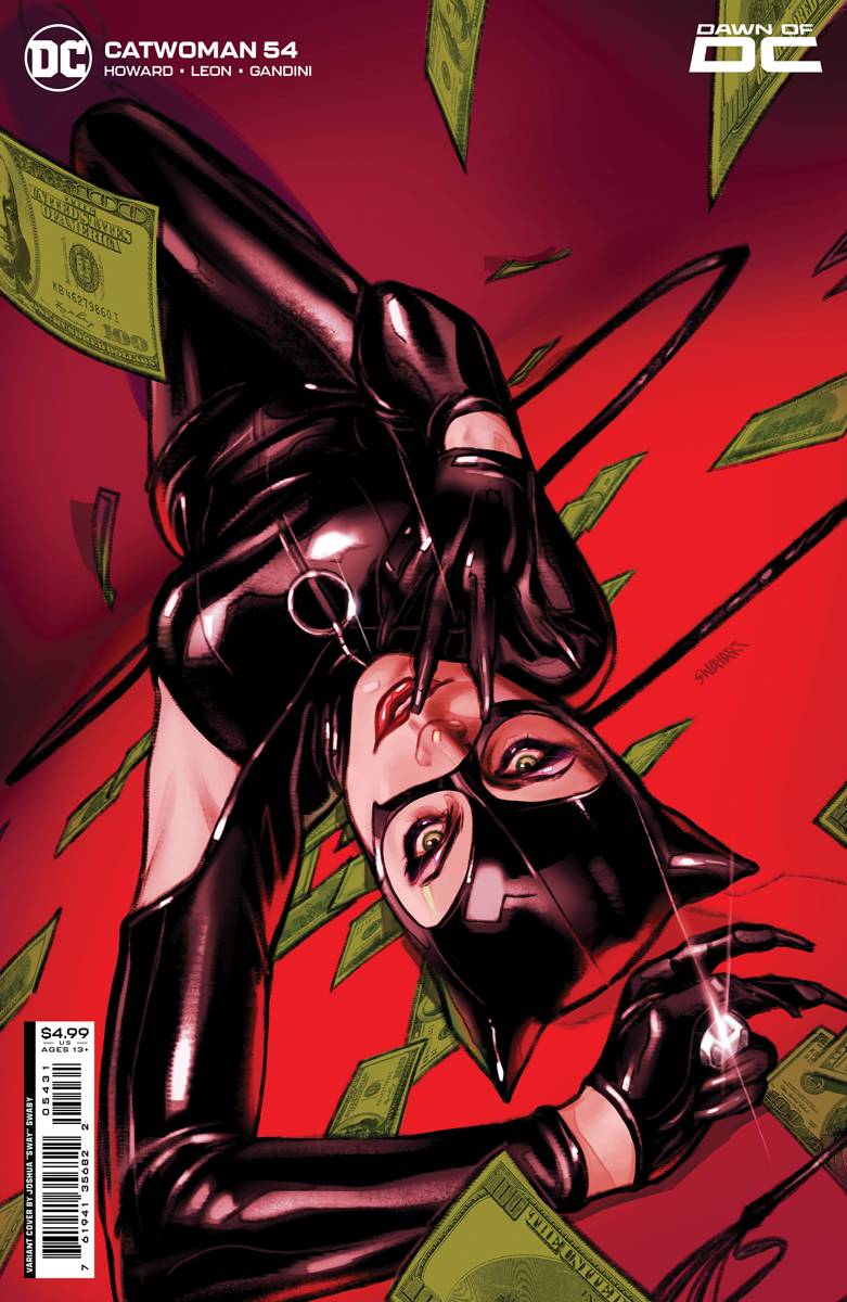 CATWOMAN #54 CVR B JOSHUA SWAY SWABY CARD STOCK VAR