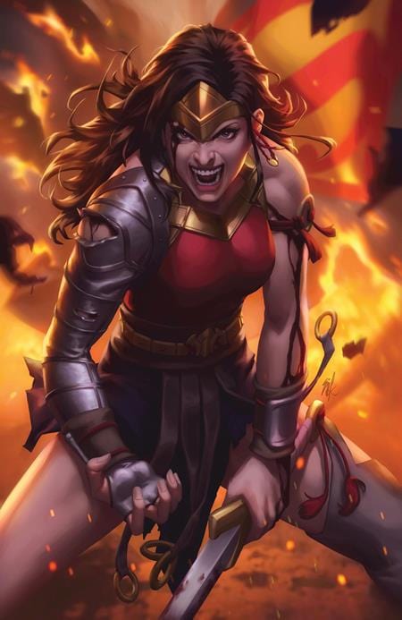 DC Comics Comic Books DARK KNIGHTS OF STEEL #11 (OF 12) CVR B EJIKURE CARD STOCK VAR 76194136566401131 0323DC188