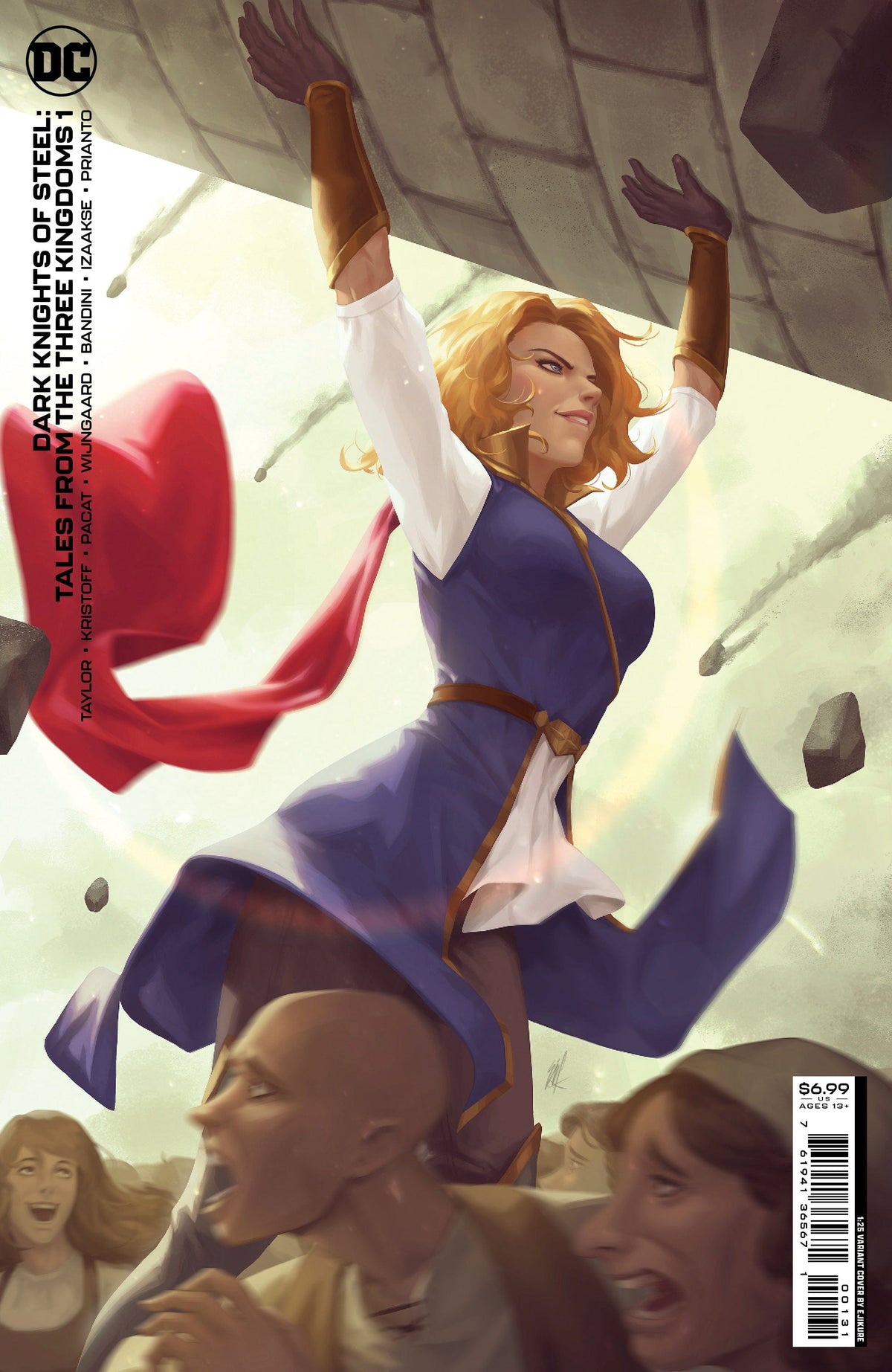 DC Comics Comic Books > Incentives DARK KNIGHTS OF STEEL TALES FROM THE THREE KINGDOMS #1 (ONE SHOT) CVR C INC 1:25 EJIKURE CARD STOCK VAR 76194136567100131 0722DC086