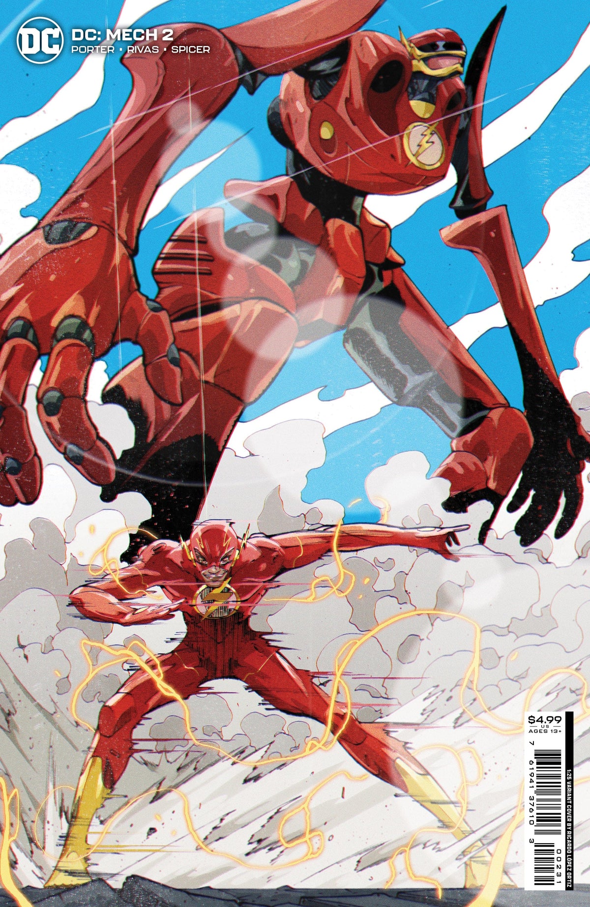 DC Comics Comic Books > Incentives DC MECH #2 (OF 6) CVR C INC 1:25 RICARDO LOPEZ ORTIZ CARD STOCK VAR 76194137610300231 0622DC150