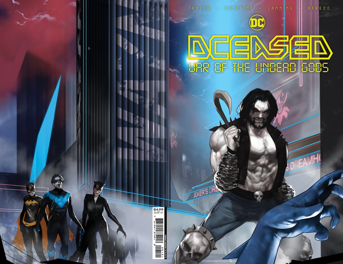 DC Comics Comic Books DCEASED WAR OF THE UNDEAD GODS #5 (OF 8) CVR B BEN OLIVER HOMAGE WRAPAROUND CARD STOCK VAR 76194137491800531 0922DC105