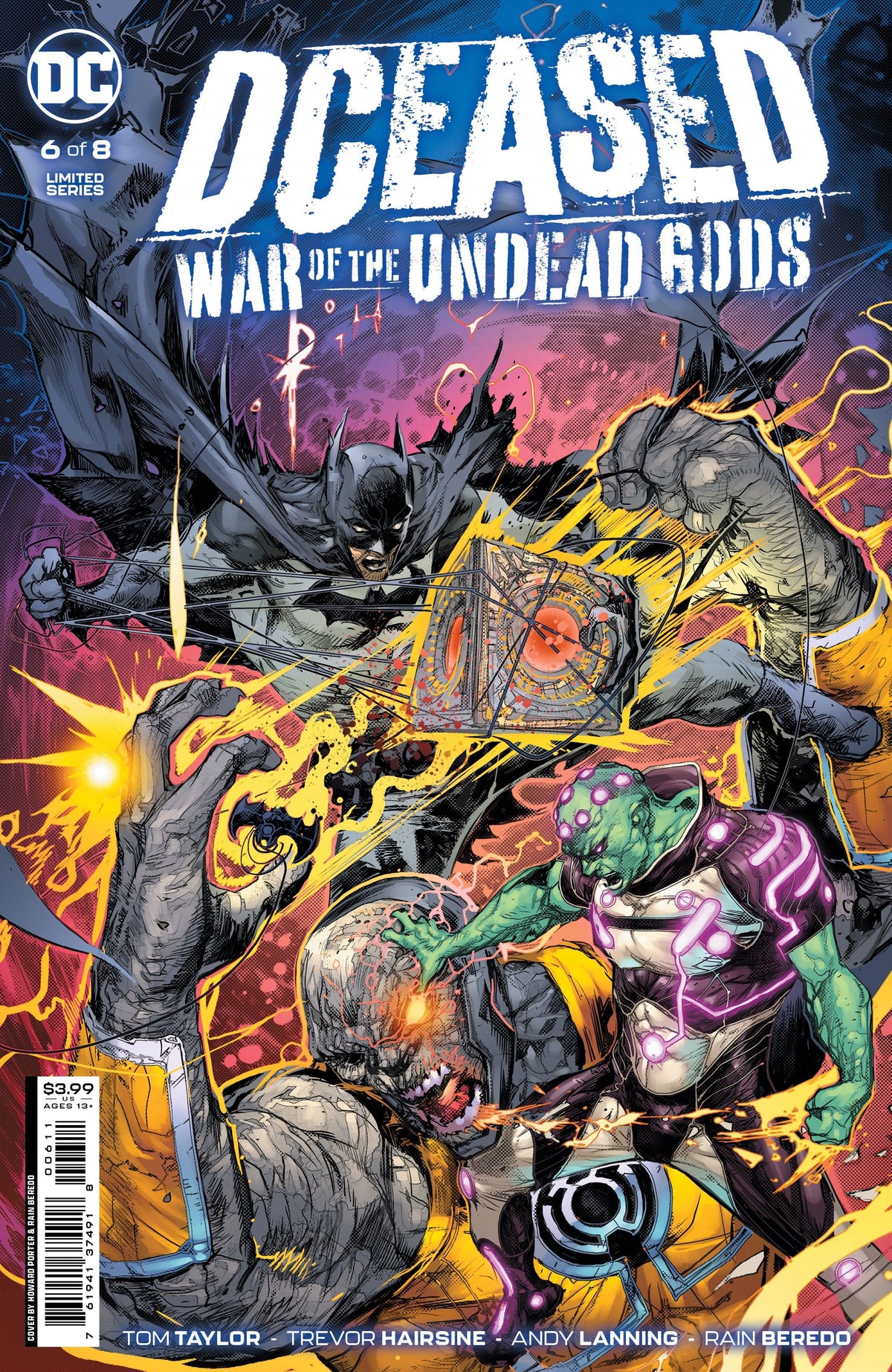 DC Comics Comic Books DCEASED WAR OF THE UNDEAD GODS #6 (OF 8) CVR A HOWARD PORTER 76194137491800611 1022DC124