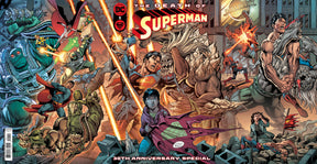 DEATH OF SUPERMAN 30TH ANNIVERSARY SPECIAL #1 (ONE-SHOT) CVR A DAN JURGENS & BRETT BREEDING GATEFOLD COVER