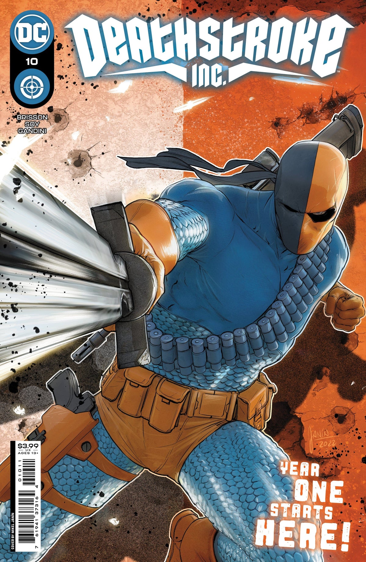 DEATHSTROKE INC #10 CVR A MIKEL JANIN - Third Eye