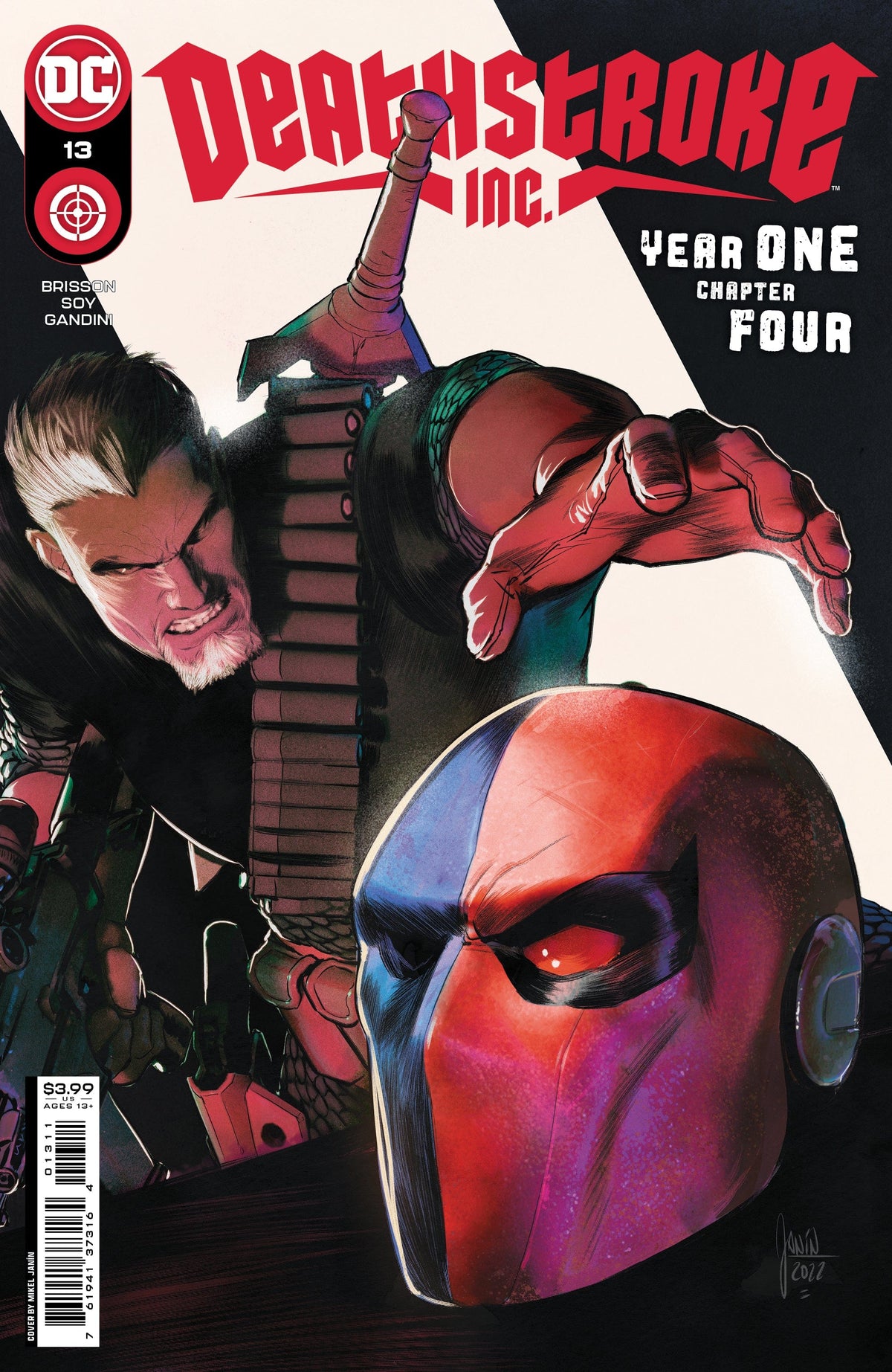 DEATHSTROKE INC #13 CVR A MIKEL JANIN - Third Eye