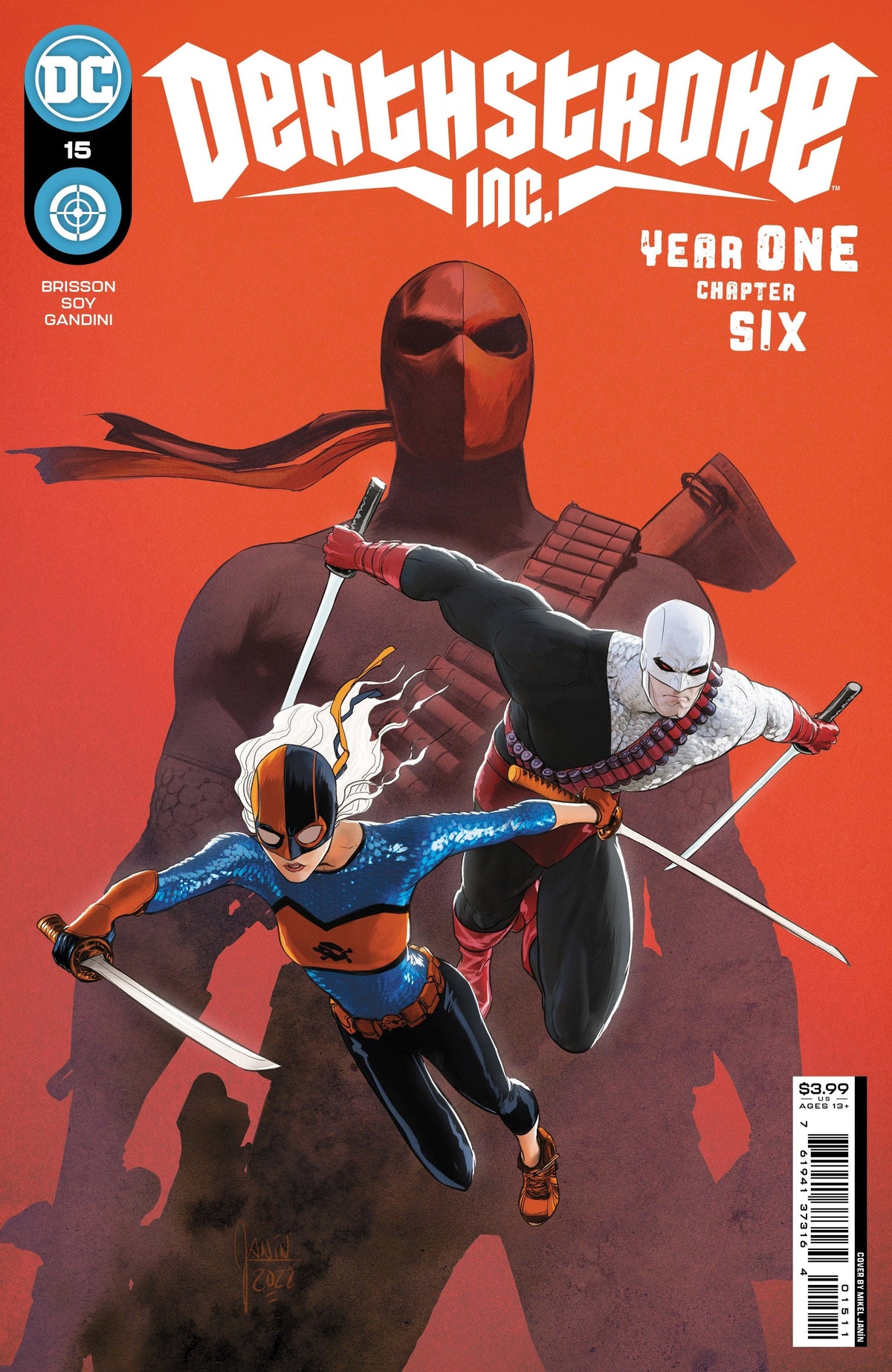 DEATHSTROKE INC #15 CVR A MIKEL JANIN - Third Eye