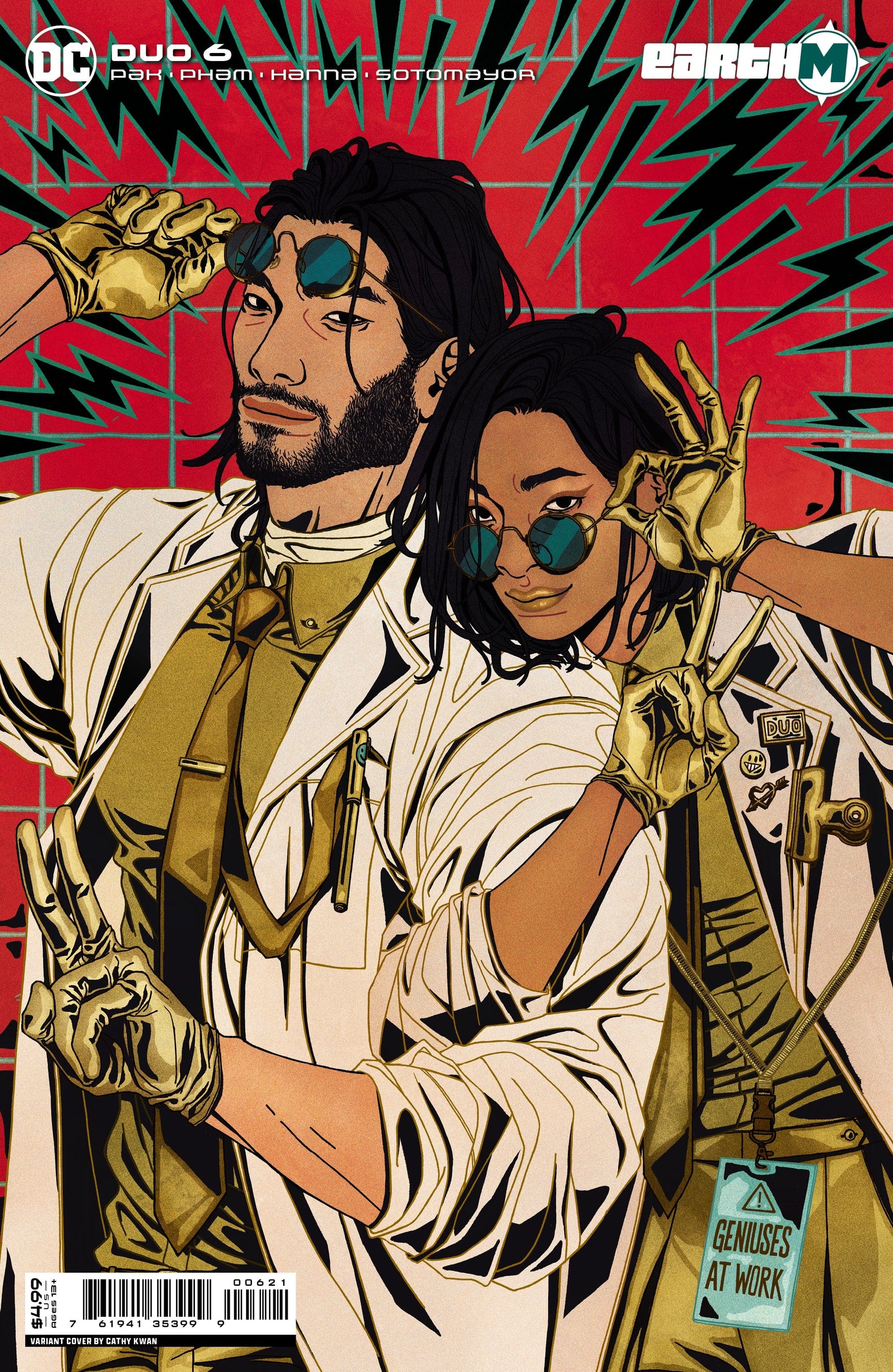 DUO #6 (OF 6) CVR B CATHY KWAN CARD STOCK VAR