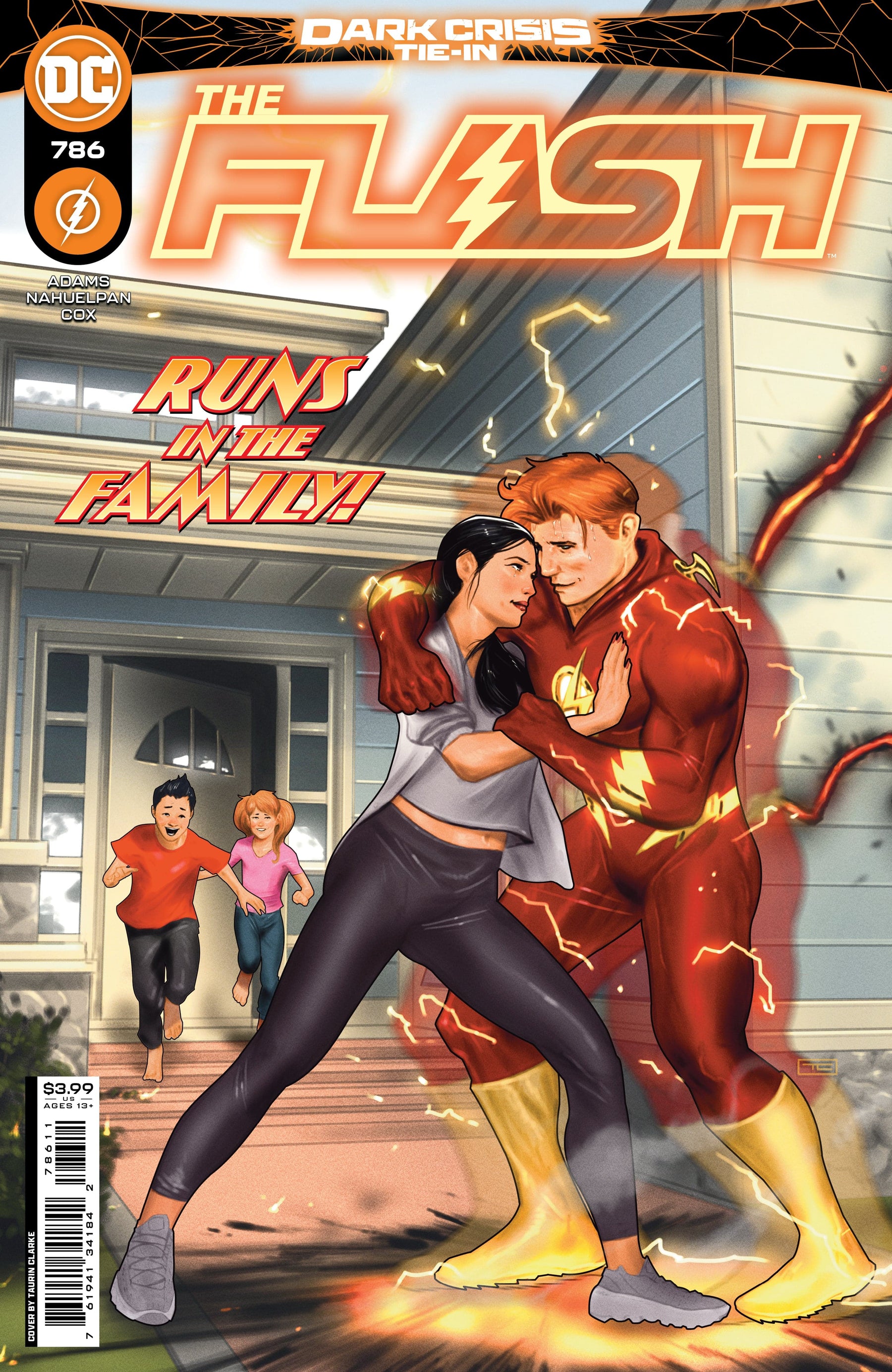 FLASH #786 CVR A TAURIN CLARKE (DARK CRISIS)