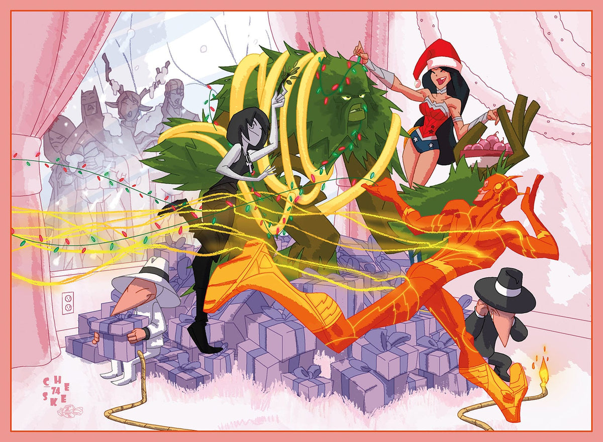 DC Comics Comic Books FLASH #789 CVR C SEAN CHEEKS GALLOWAY DC HOLIDAY CARD CARD STOCK VAR 76194134184278931 1022DC242