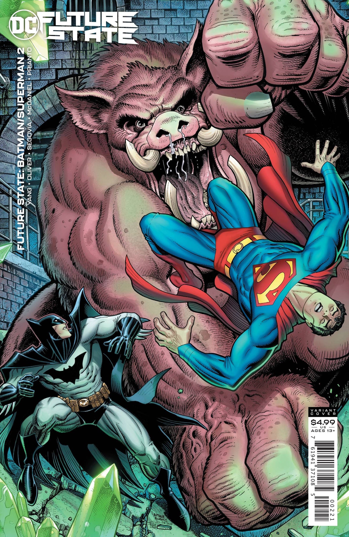 FUTURE STATE BATMAN SUPERMAN #2 CARDSTOCK VAR ED - Third Eye
