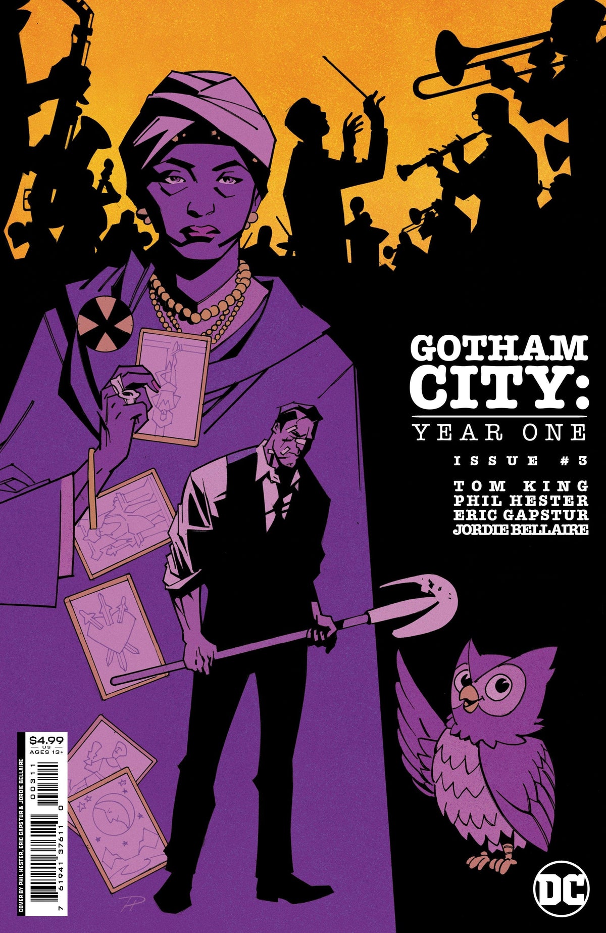 GOTHAM CITY YEAR ONE #3 (OF 6) CVR A PHIL HESTER & ERIC GAPSTUR - Third Eye