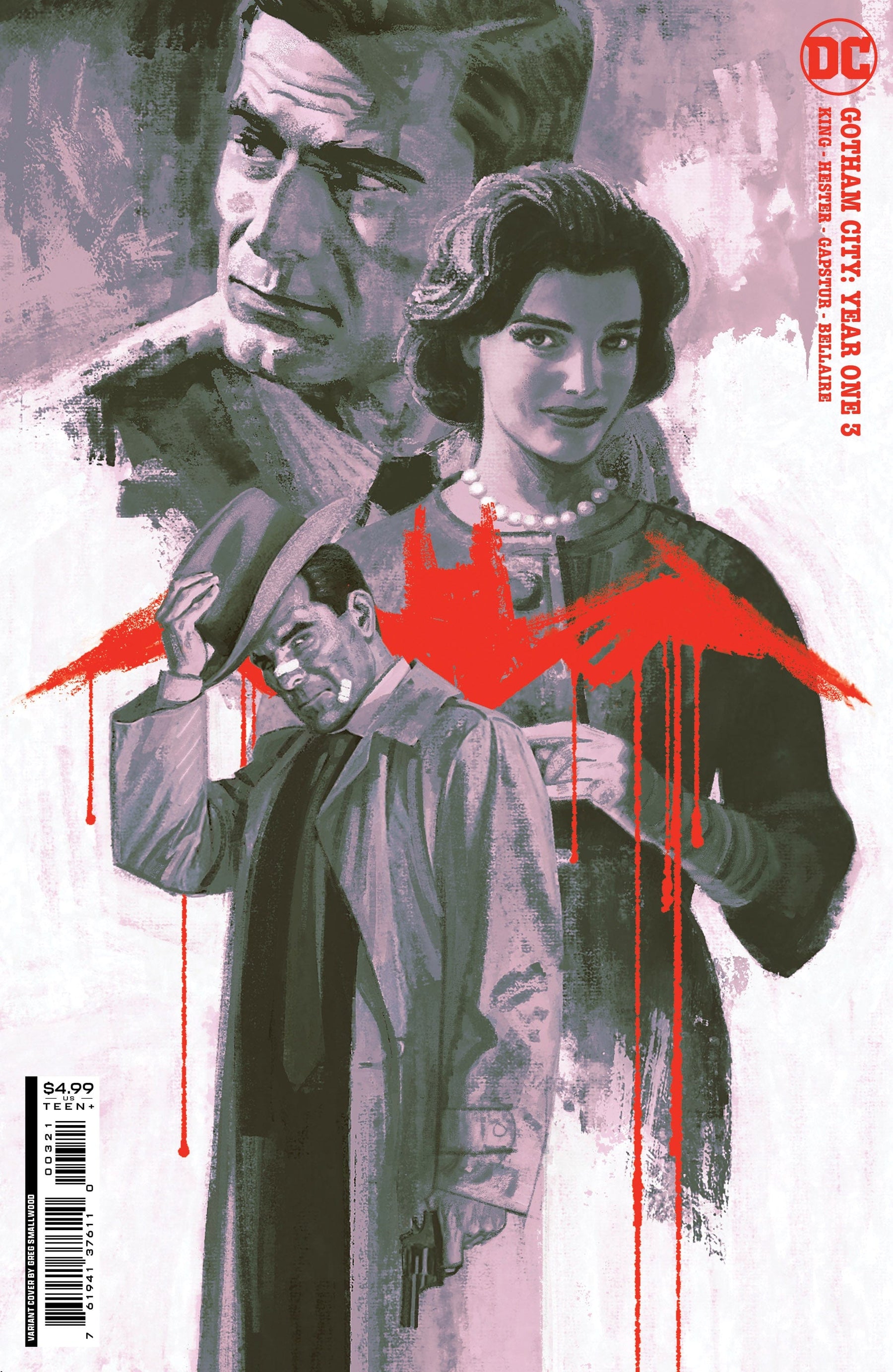 GOTHAM CITY YEAR ONE #3 (OF 6) CVR B GREG SMALLWOOD VAR