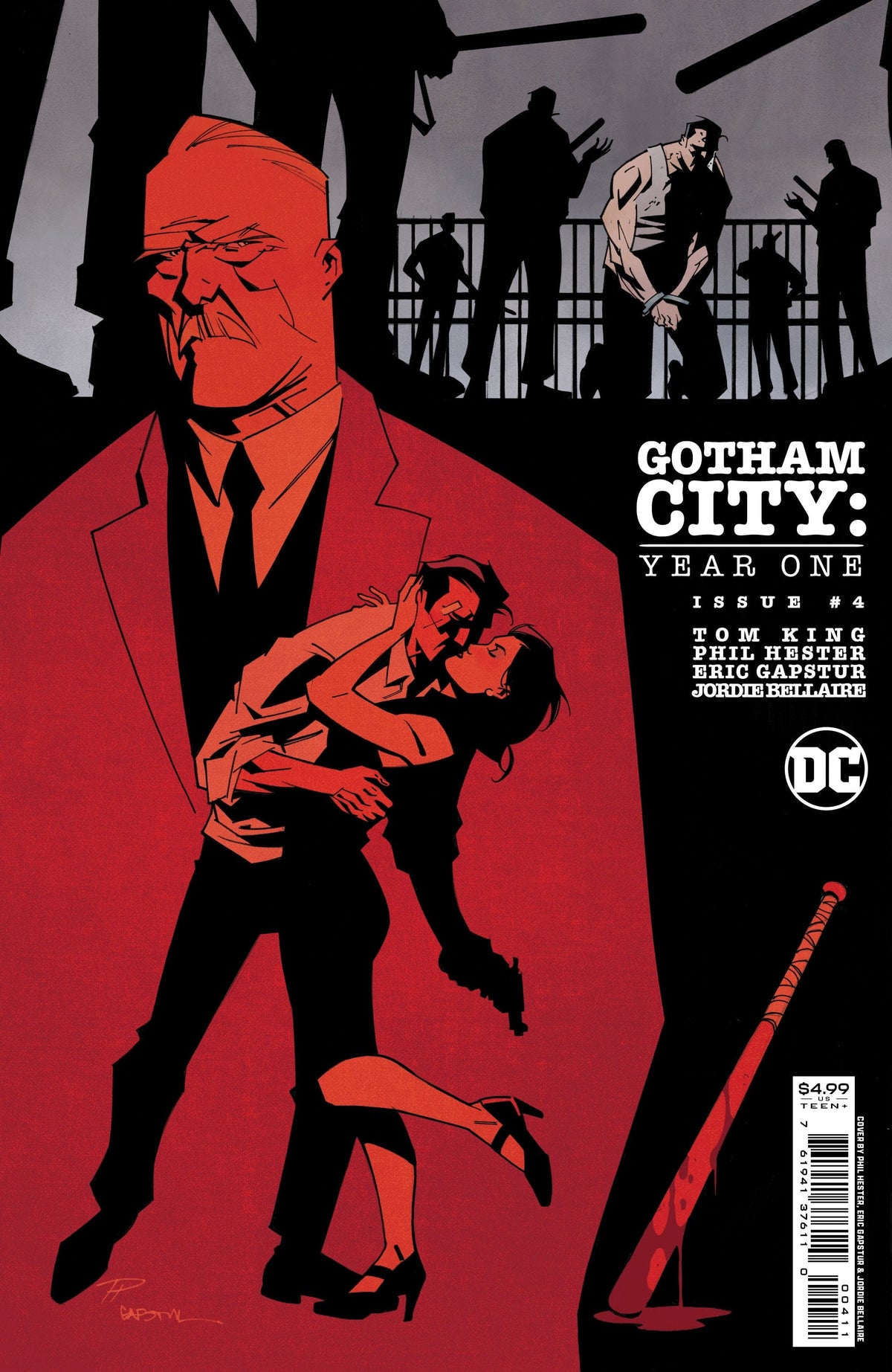 DC Comics Comic Books GOTHAM CITY YEAR ONE #4 (OF 6) CVR A PHIL HESTER & ERIC GAPSTUR 76194137611000411 1022DC215