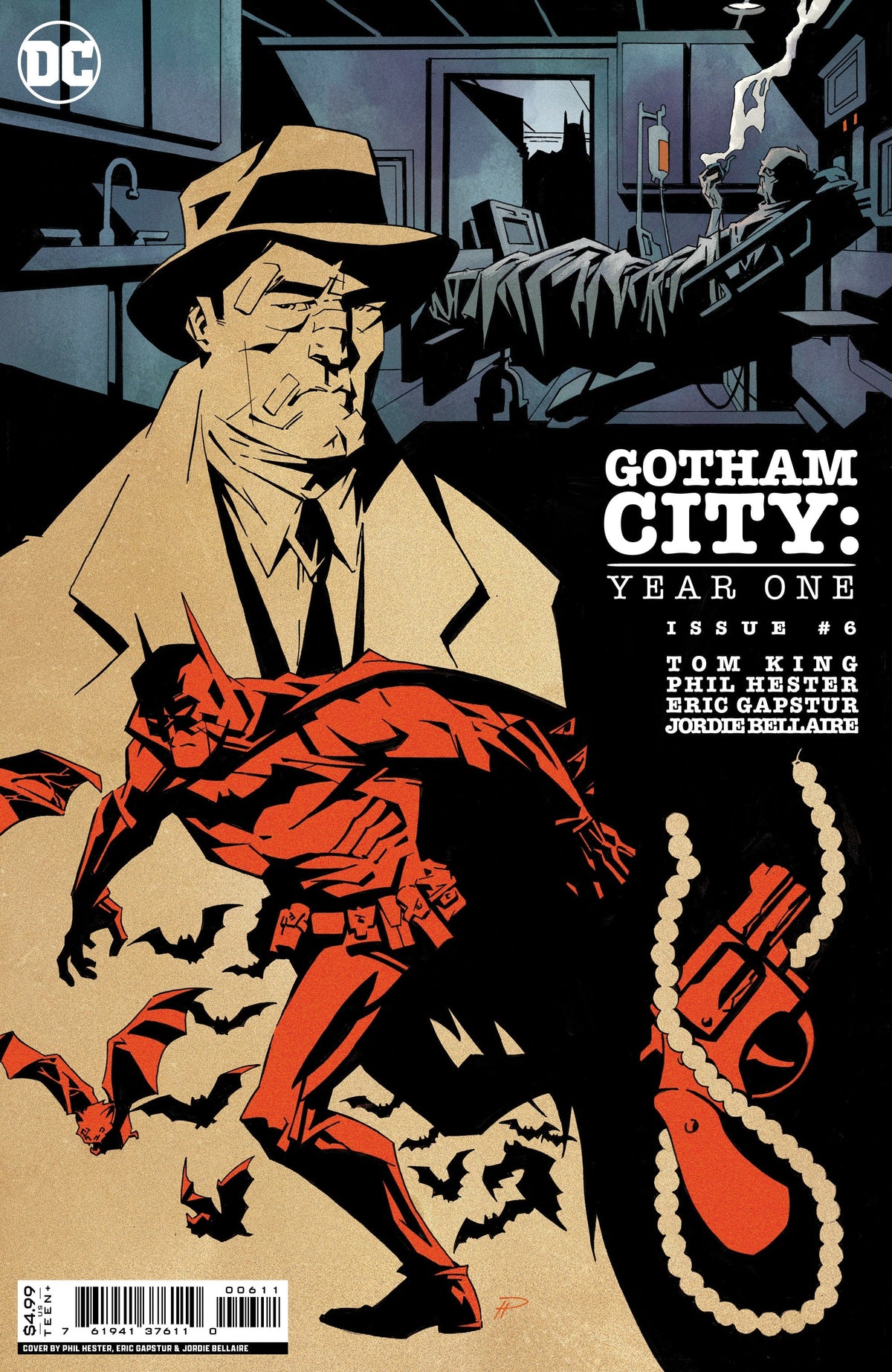 DC Comics Comic Books GOTHAM CITY YEAR ONE #6 (OF 6) CVR A PHIL HESTER & ERIC GAPSTUR 76194137611000611 0123DC163