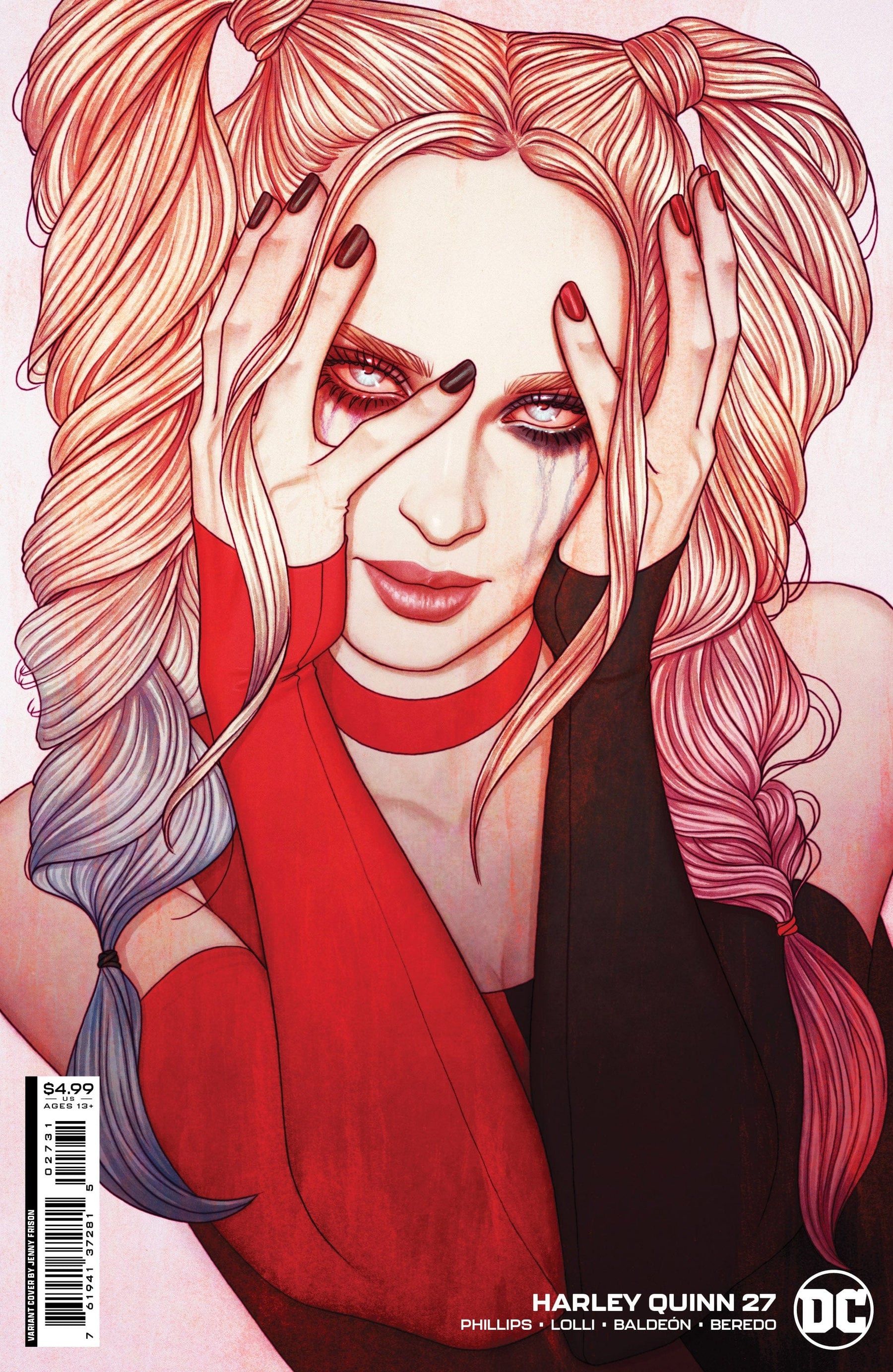 HARLEY QUINN #27 CVR C JENNY FRISON CARD STOCK VAR