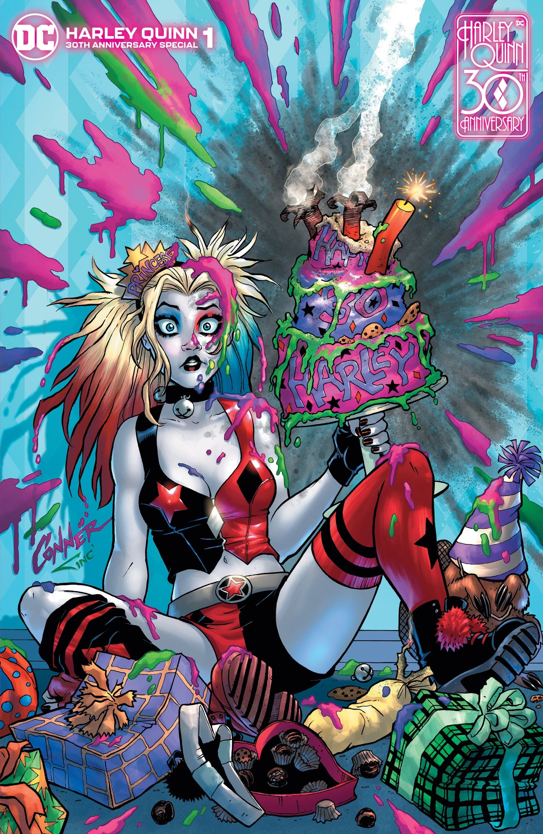 HARLEY QUINN 30TH ANNIVERSARY SPECIAL #1 (ONE SHOT) CVR J INC 1:25 AMANDA CONNER VAR