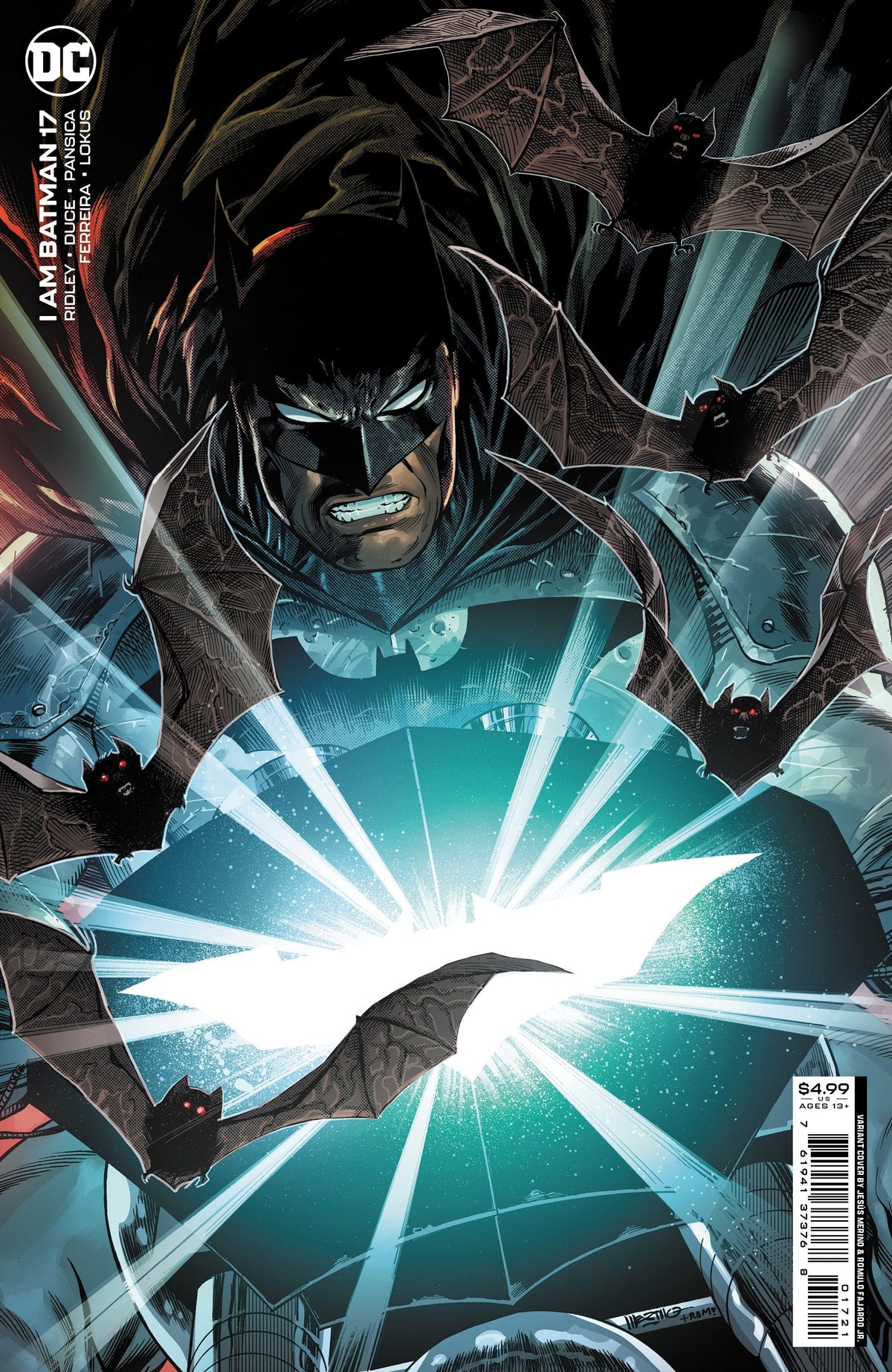 DC Comics Comic Books I AM BATMAN #17 CVR B JESUS MERINO CARD STOCK VAR 76194137376801721 1122DC181