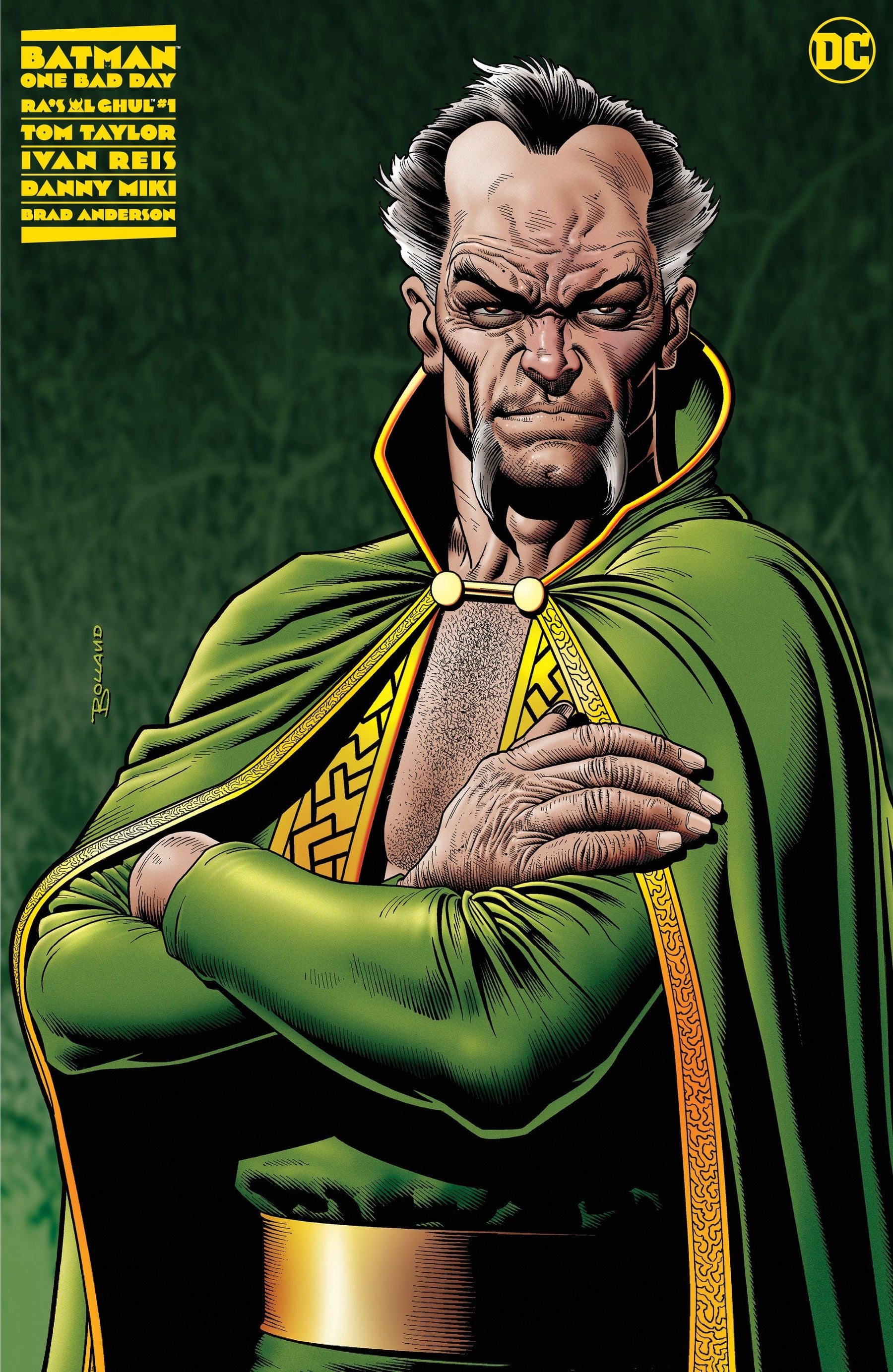BATMAN ONE BAD DAY RAS AL GHUL #1 (ONE SHOT) CVR E INC 1:100 BRIAN BOLLAND VAR