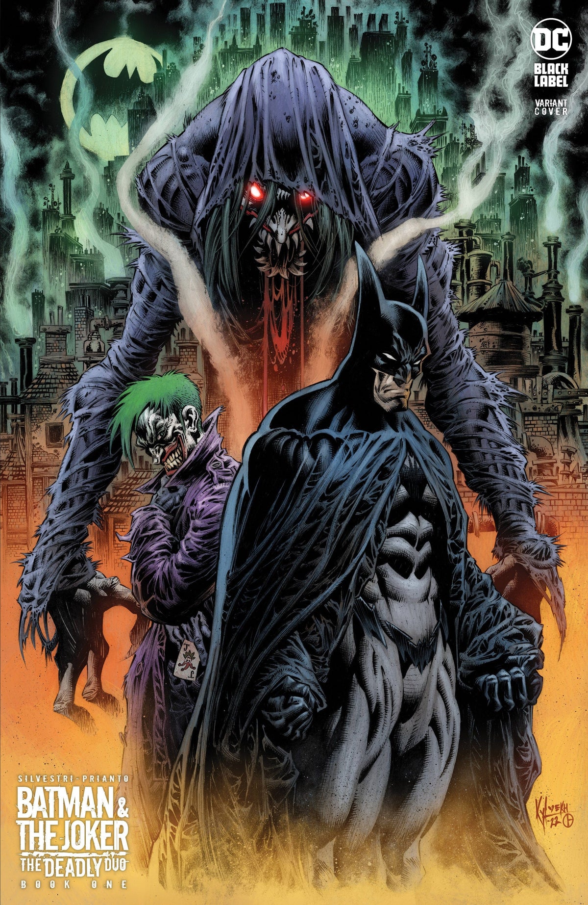 BATMAN & THE JOKER THE DEADLY DUO #1 (OF 7) CVR D INC 1:25 KYLE HOTZ VAR (MR) - Third Eye