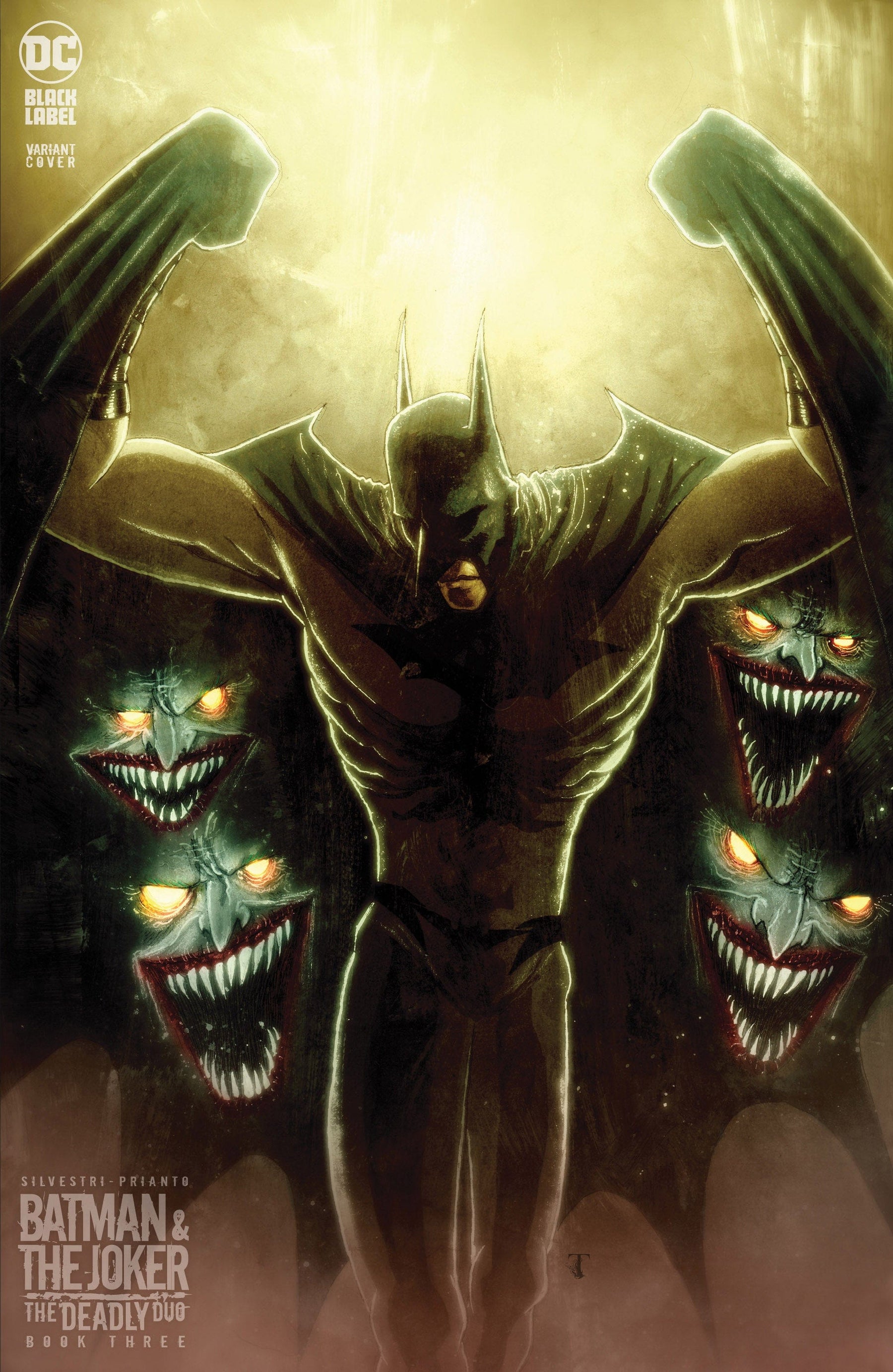 BATMAN & THE JOKER THE DEADLY DUO #3 (OF 7) CVR D INCV 1:25 BEN TEMPLESMITH CARD STOCK VAR (MR)