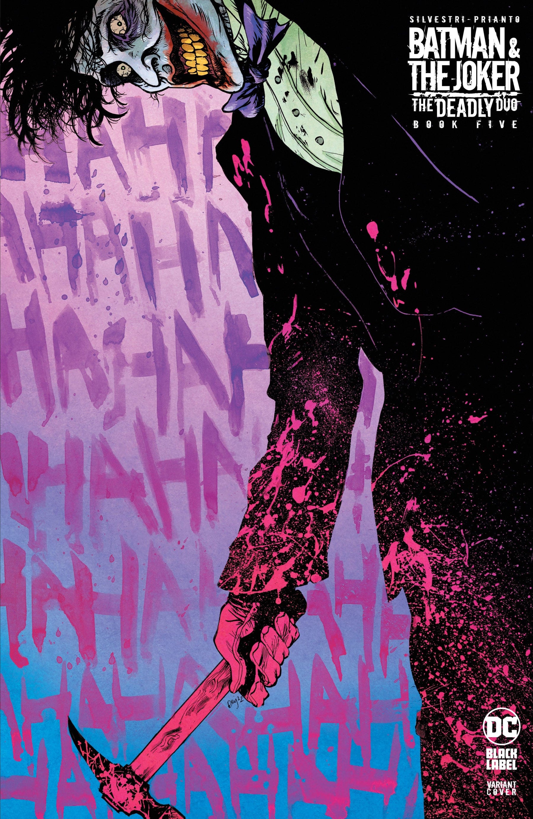 BATMAN & THE JOKER THE DEADLY DUO #5 (OF 7) CVR F INC 1:100 DANIEL WARREN JOHNSON VAR (MR)