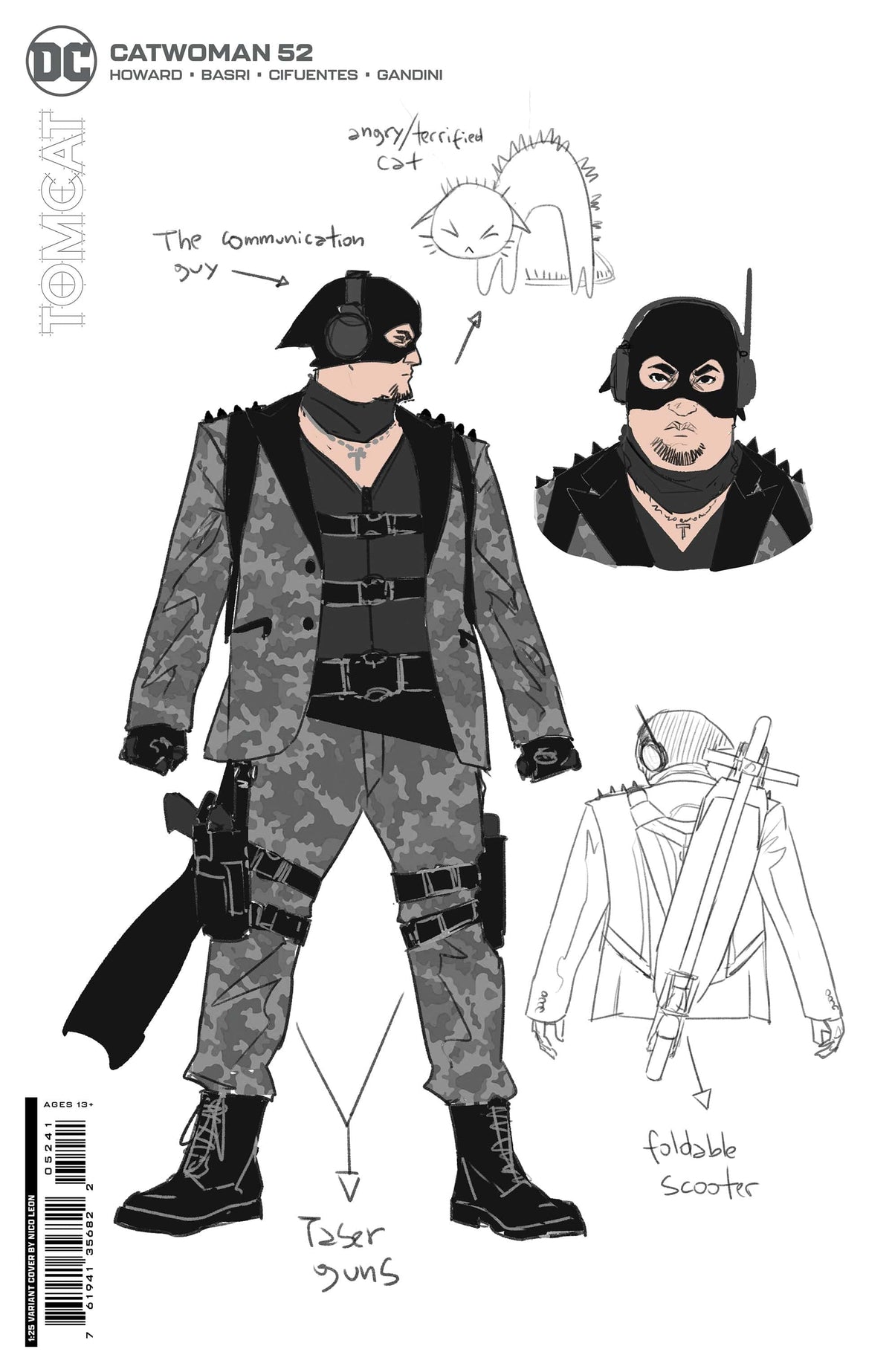 DC Comics Comic Books > Incentives CATWOMAN #52 CVR D INC 1:25 NICO LEON CARD STOCK VAR 76194135682205241 1222DC168