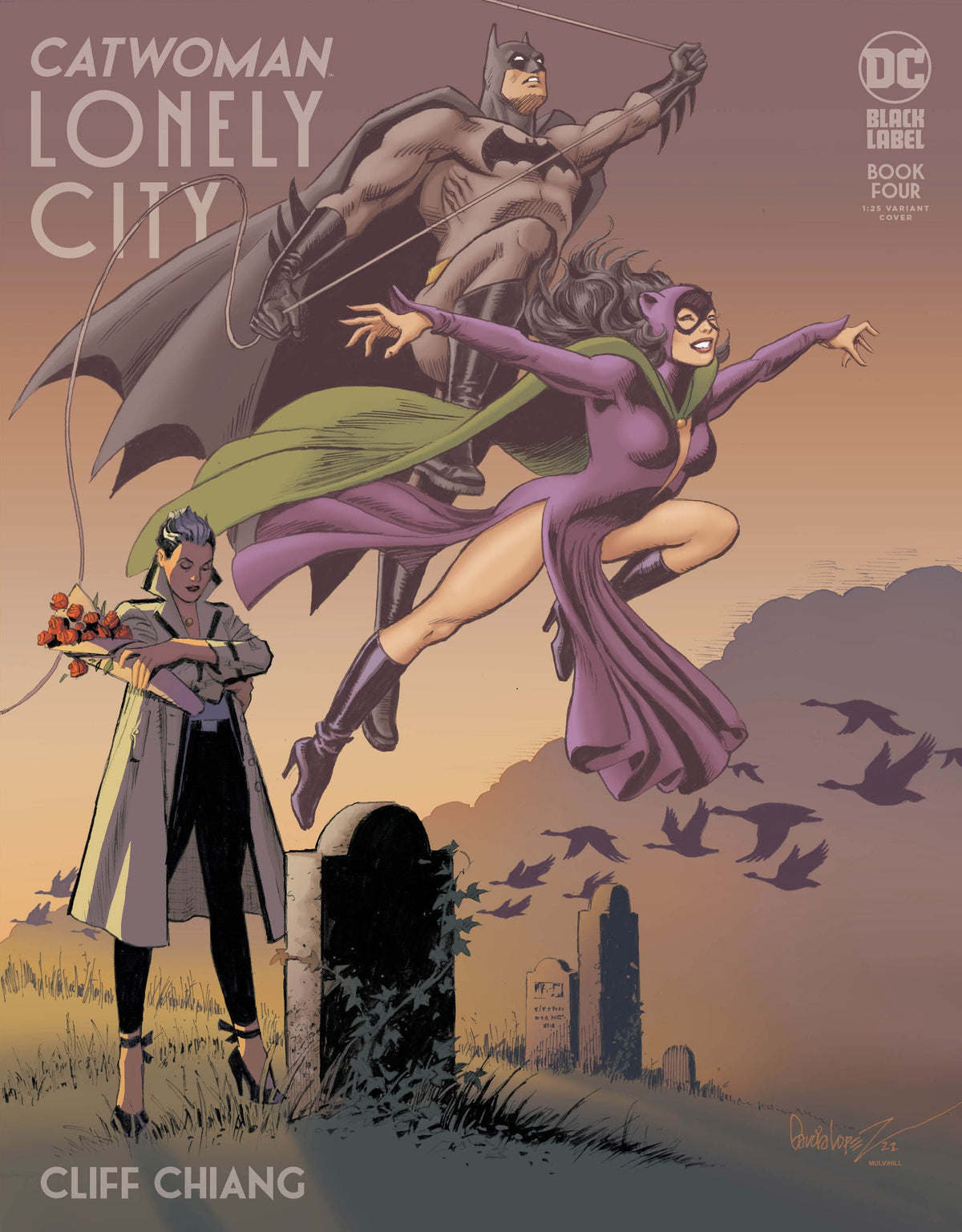 DC Comics Comic Books > Incentives CATWOMAN LONELY CITY #4 (OF 4) CVR C INC 1:25 JOSE LUIS GARCIA-LOPEZ VAR (MR) 76194136648700431 0622DC141