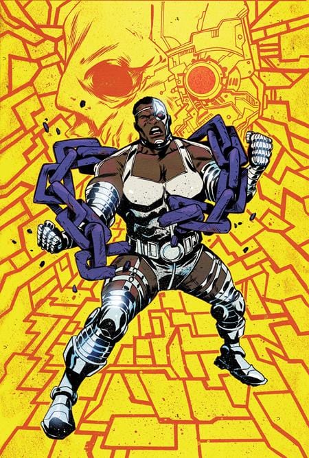 CYBORG #2 (OF 6) CVR C INC 1:25 SANFORD GREENE CARD STOCK VAR