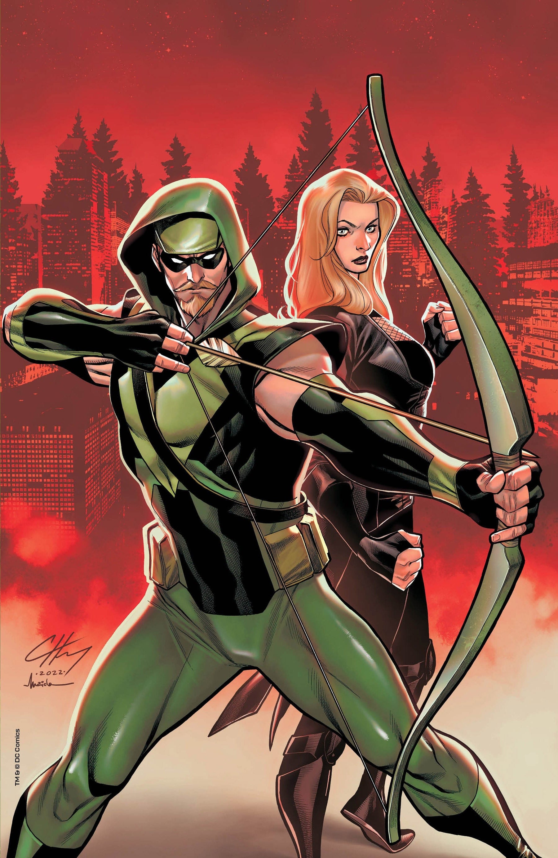 DARK CRISIS WORLDS WITHOUT A JUSTICE LEAGUE GREEN ARROW #1 (ONE SHOT) CVR C INC 1:50 CLAYTON HENRY FOIL VAR