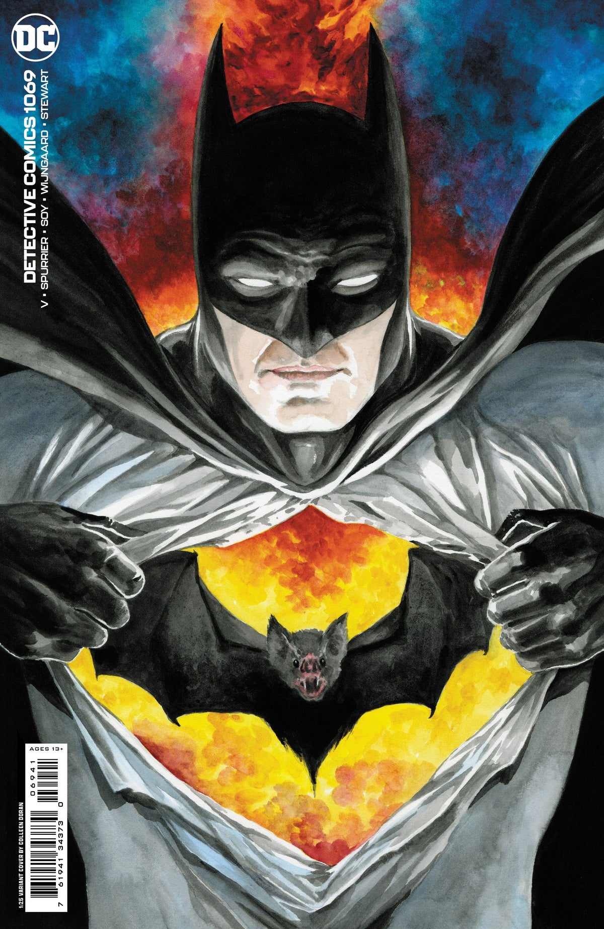 DC Comics Comic Books > Incentives DETECTIVE COMICS #1069 CVR D INC 1:25 COLLEEN DORAN CARD STOCK VAR 76194134373006941 1222DC091