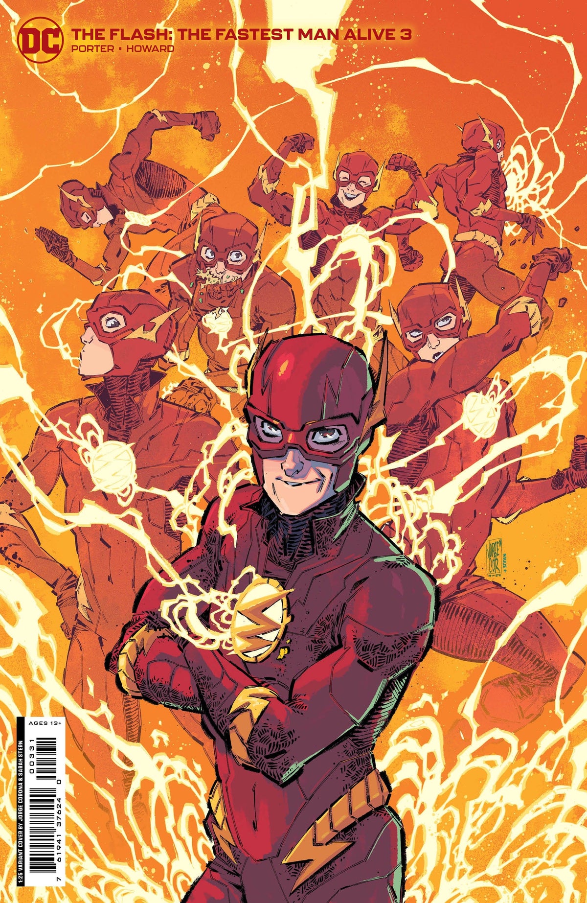 DC Comics Comic Books > Incentives FLASH THE FASTEST MAN ALIVE #3 (OF 3) CVR C INC 1:25 JORGE CORONA PENCIL CARD STOCK VAR 76194137624000331 0922DC283