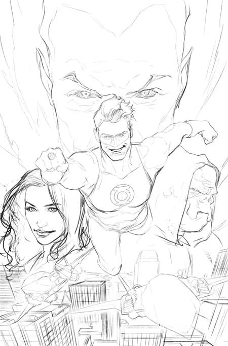 DC Comics Comic Books > Incentives GREEN LANTERN #1 CVR G INC 1:100 XERMANICO CARD STOCK VAR 76194138023000161 0323DC021